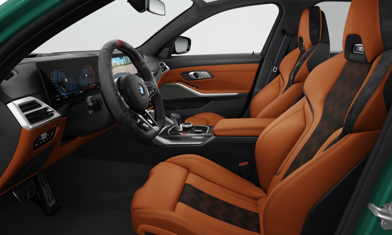 BMW M3 Competition M xDrive Sedan M Зеленый Остров Мэн металлик фото 1