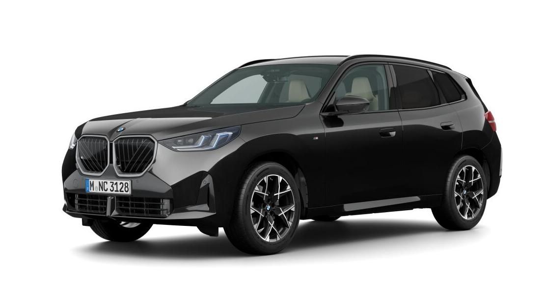 BMW X3 20 ZA Черный Сапфир металлик