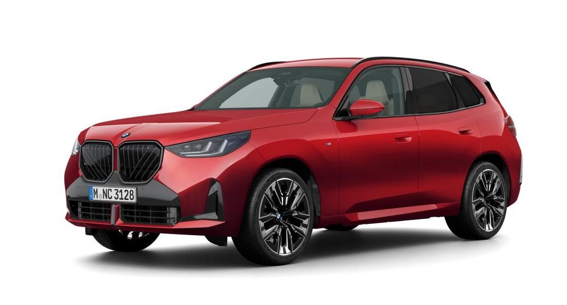 BMW X3 20 ZA Красный металлик