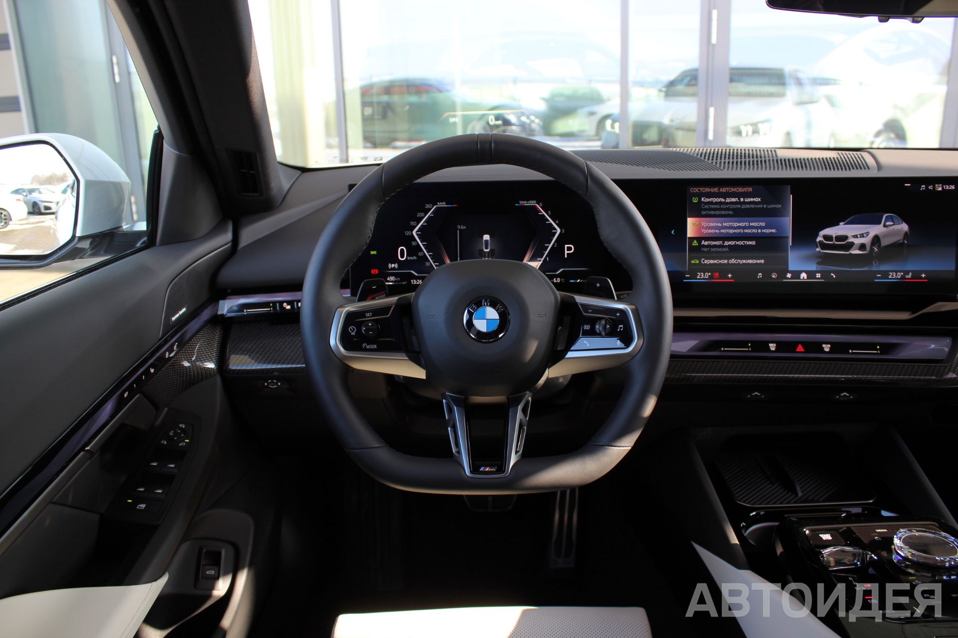 BMW 520d xDrive Sedan Белый Минерал металлик фото 9