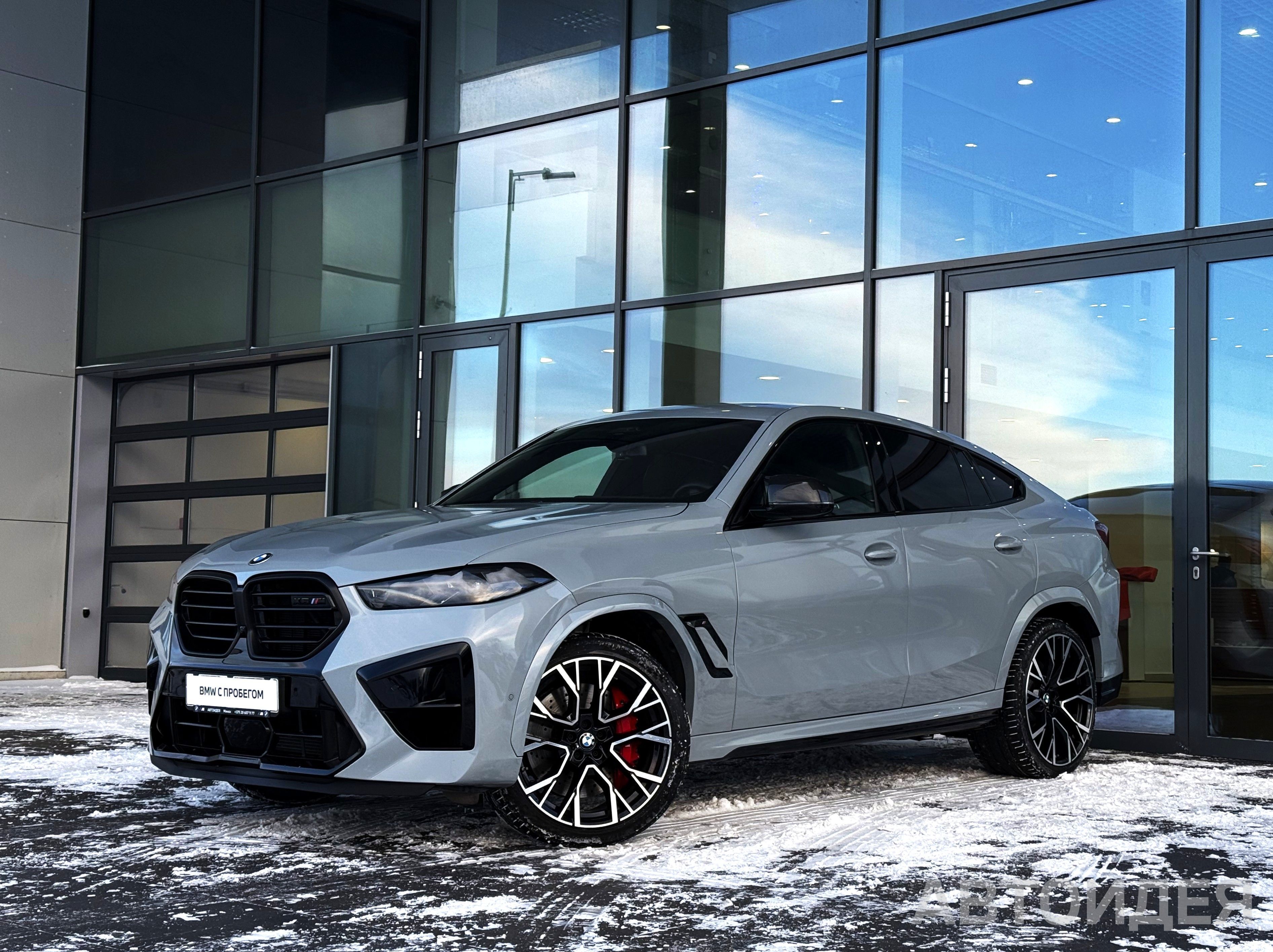 BMW X6 M Competition M Серый Бруклин металлик