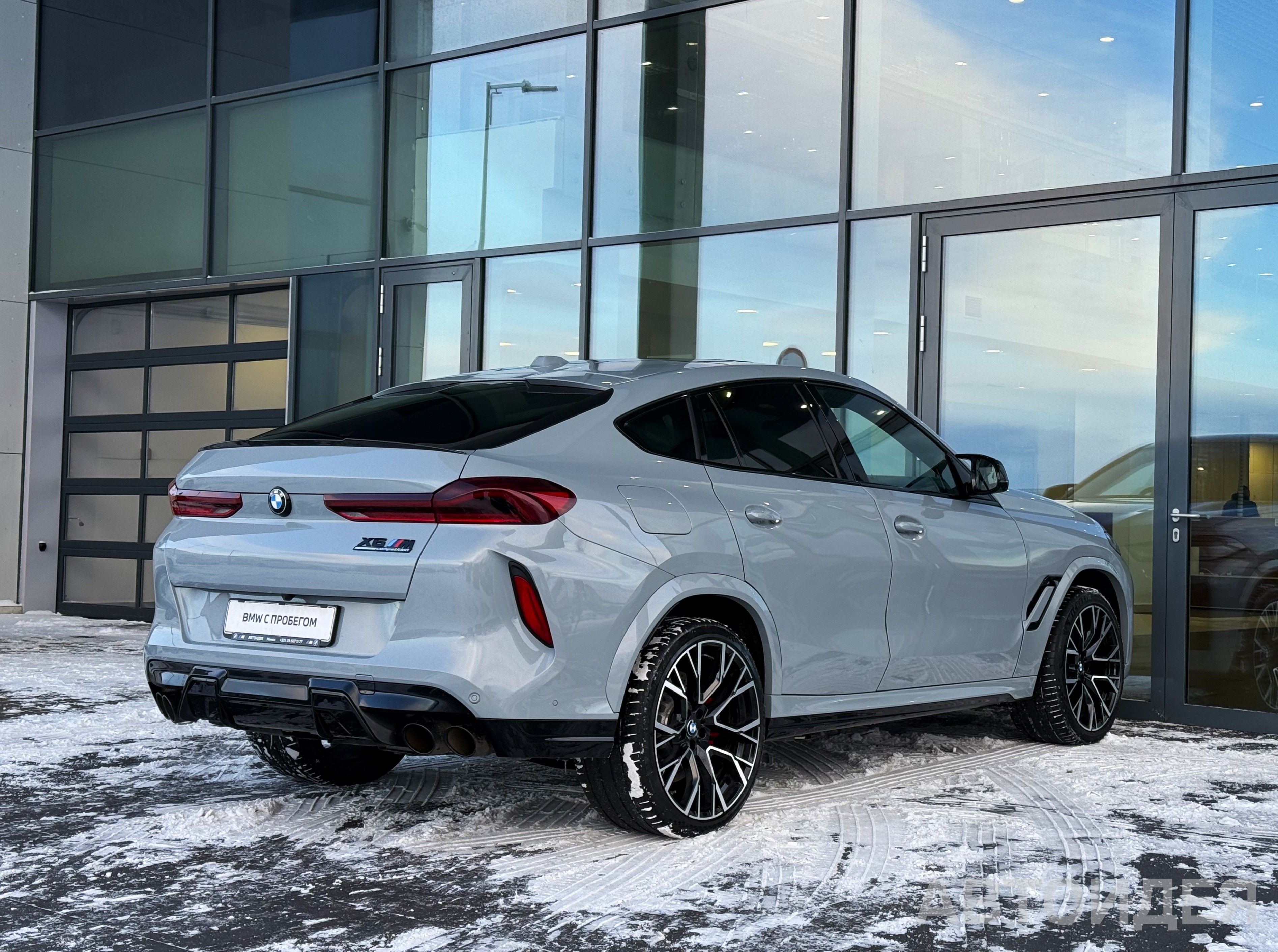 BMW X6 M Competition M Серый Бруклин металлик фото 3