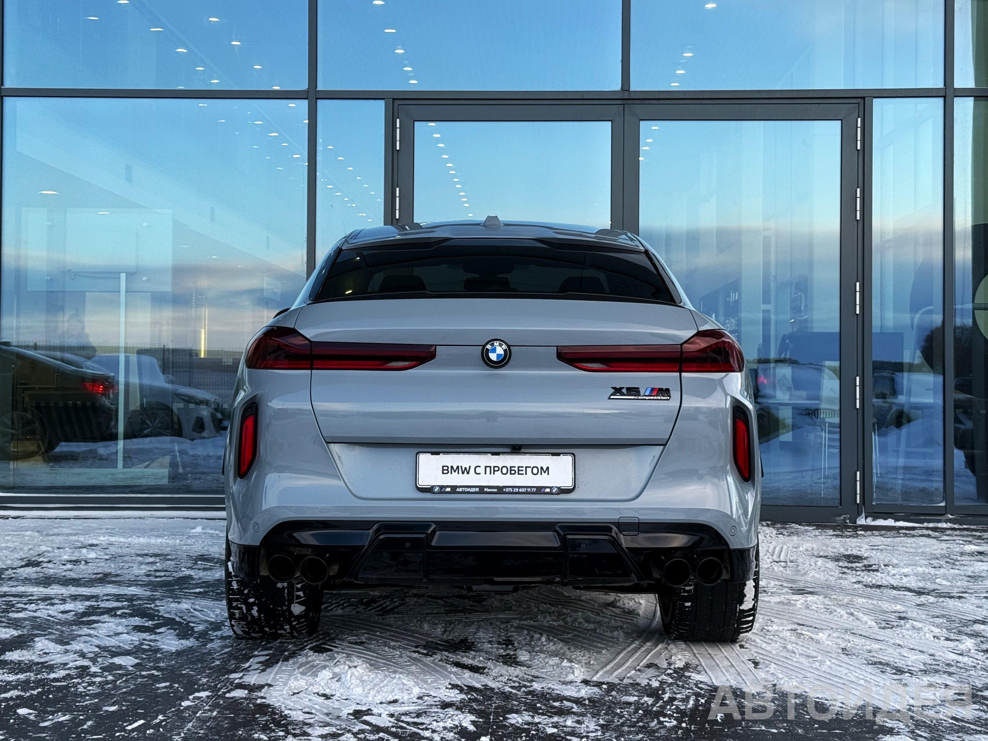 BMW X6 M Competition M Серый Бруклин металлик фото 4