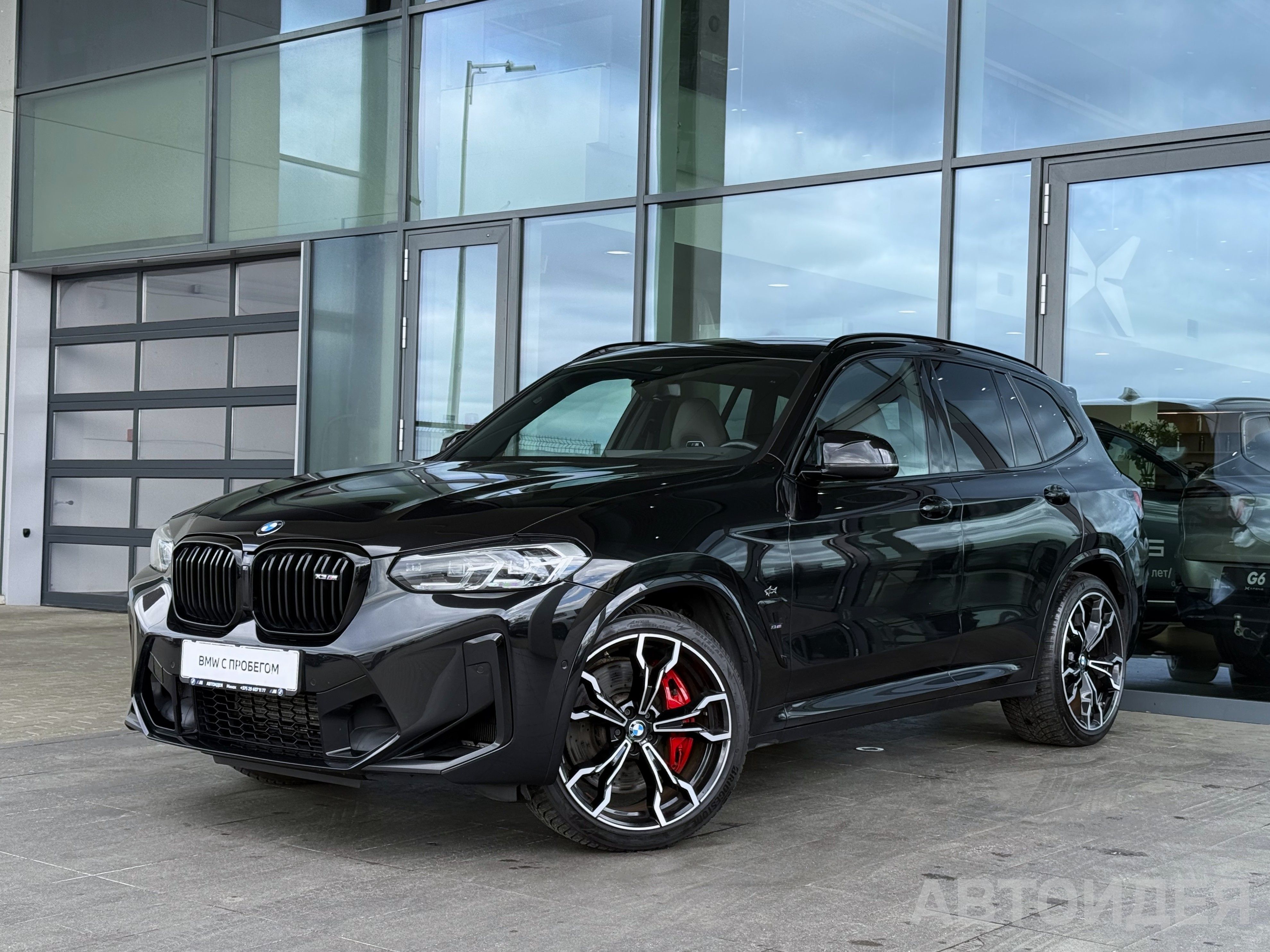 BMW X3 M Черный Сапфир металлик