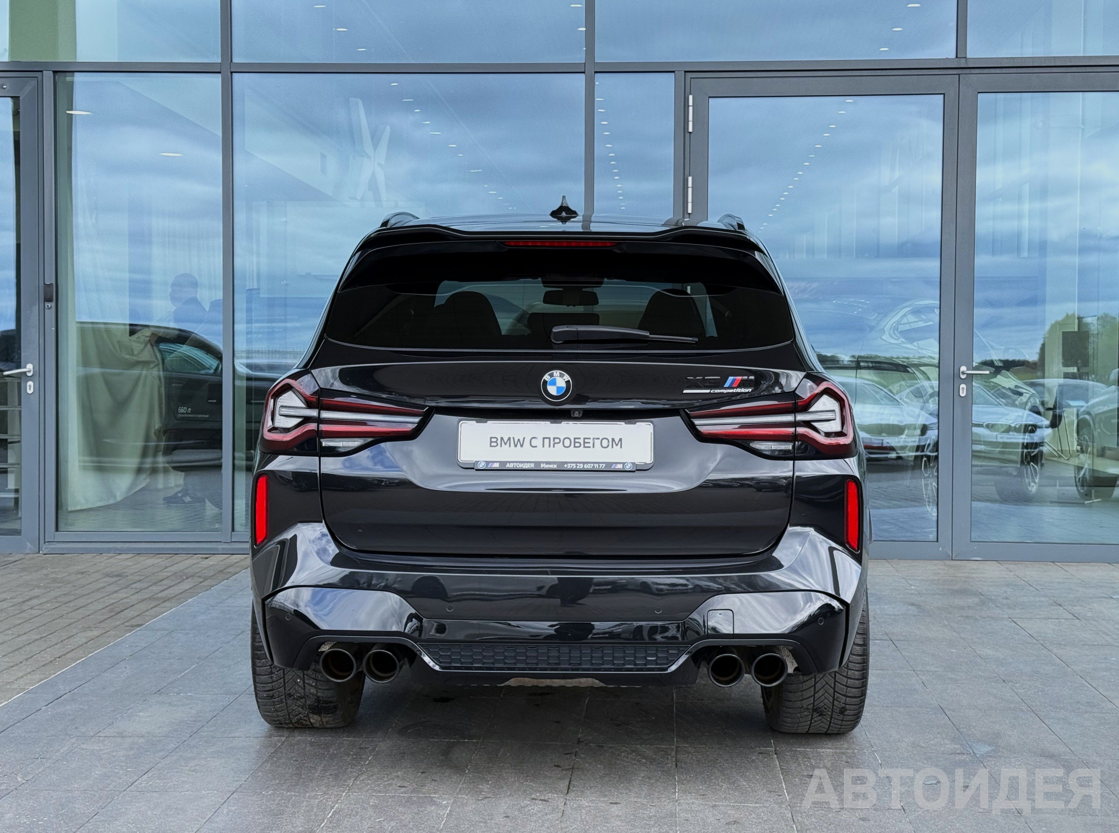 BMW X3 M Черный Сапфир металлик фото 4