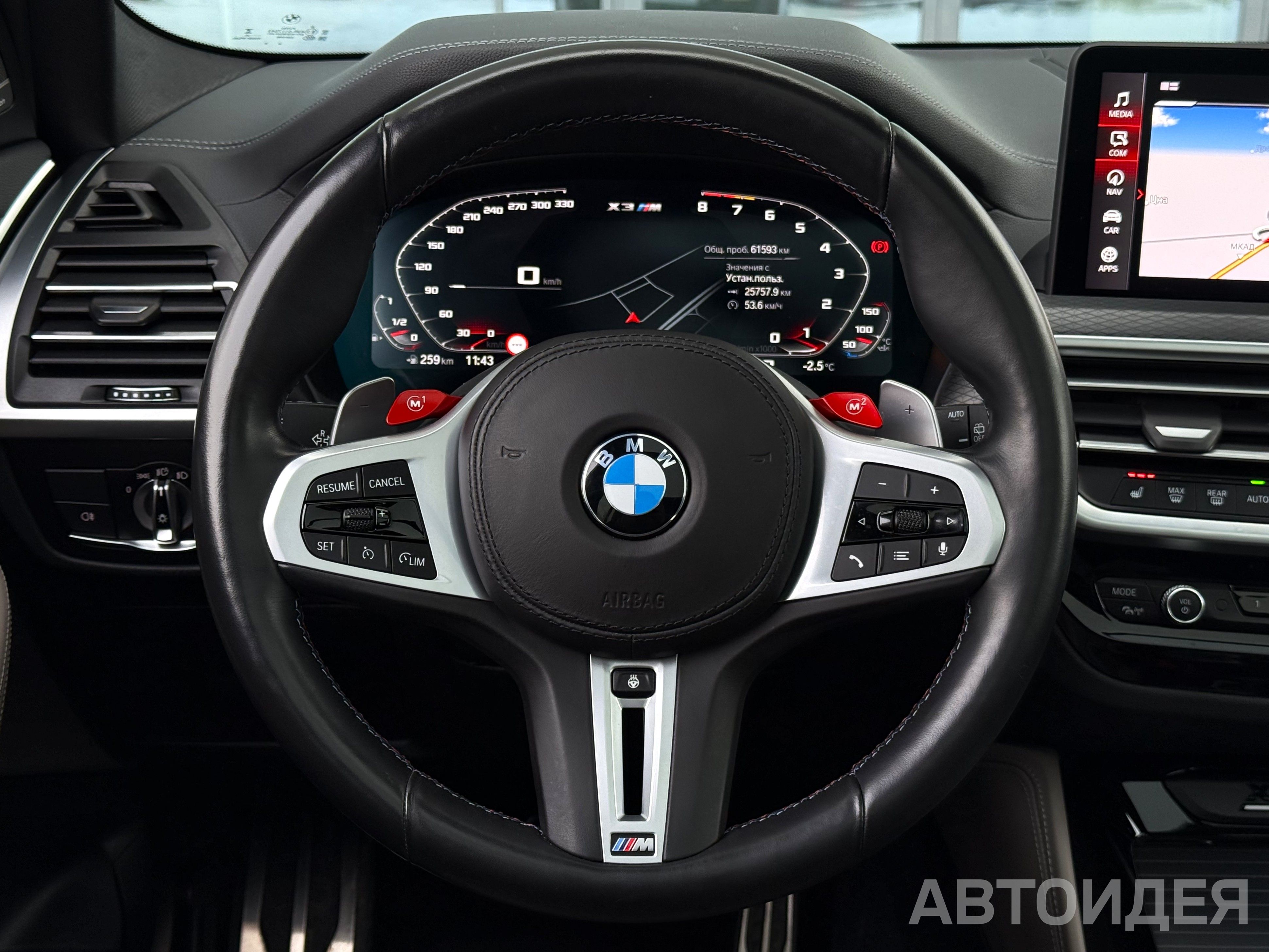 BMW X3 M Черный Сапфир металлик фото 8