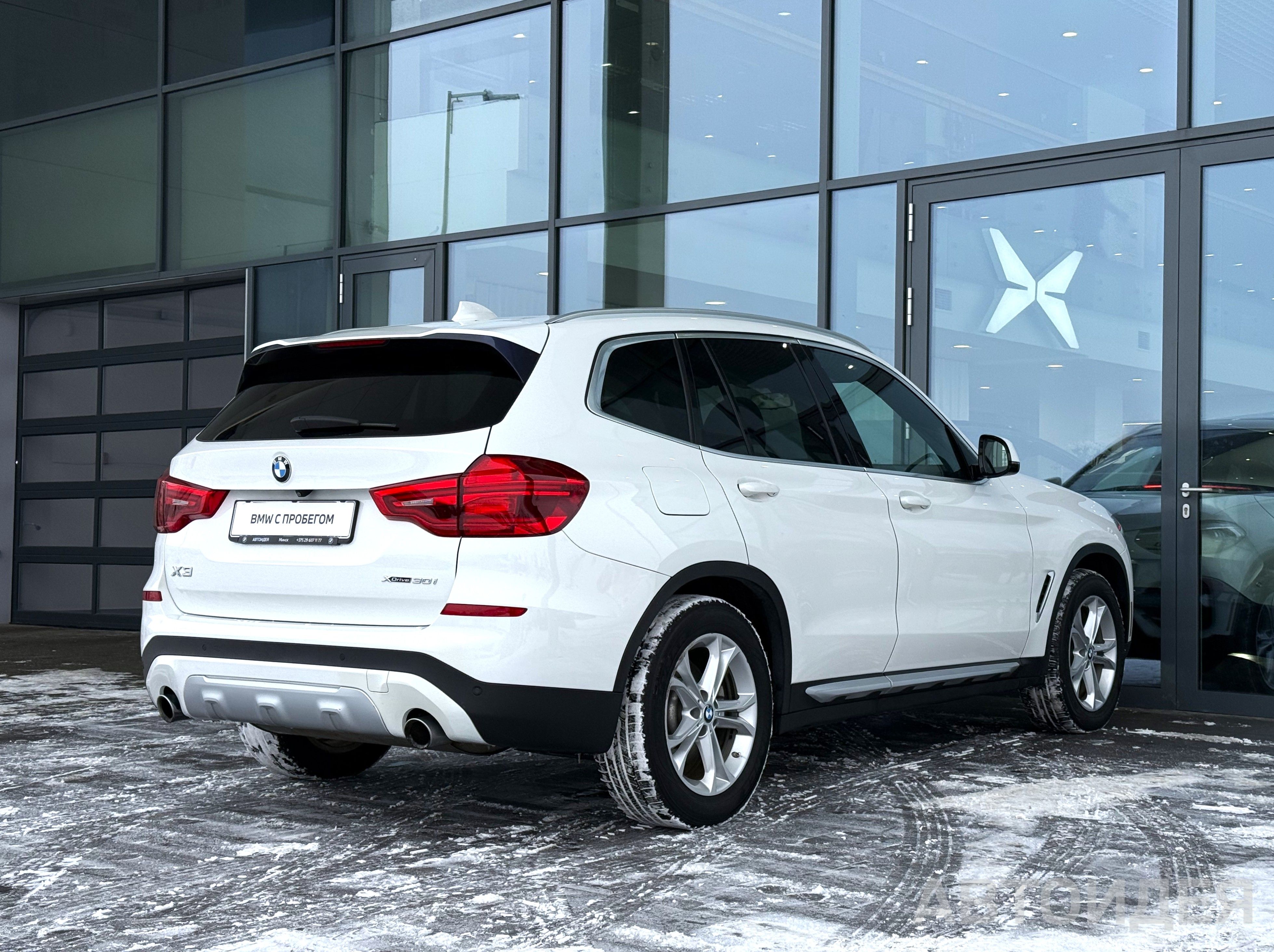 BMW X3 xDrive30i Белоснежный неметаллик фото 3