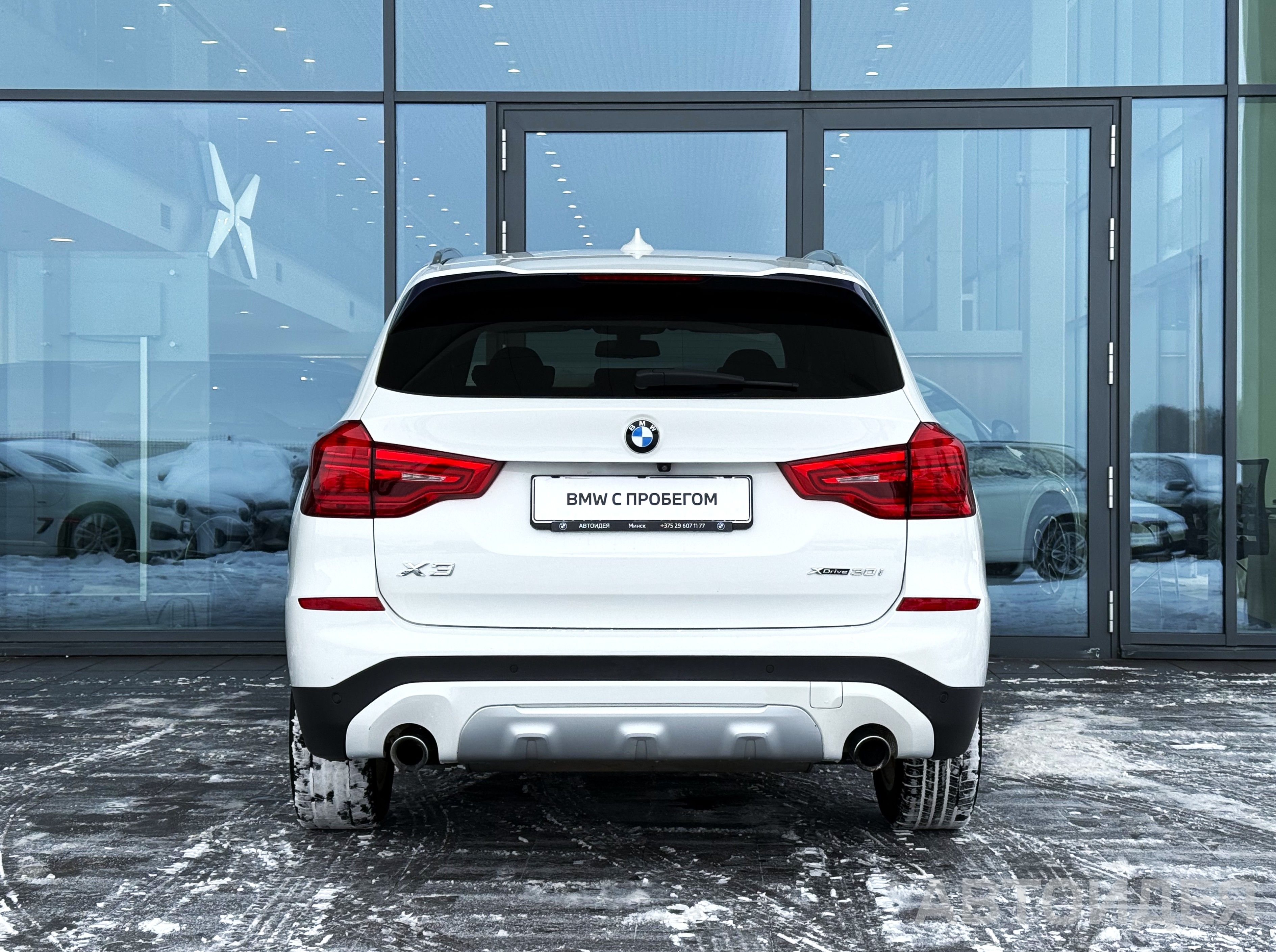 BMW X3 xDrive30i Белоснежный неметаллик фото 4