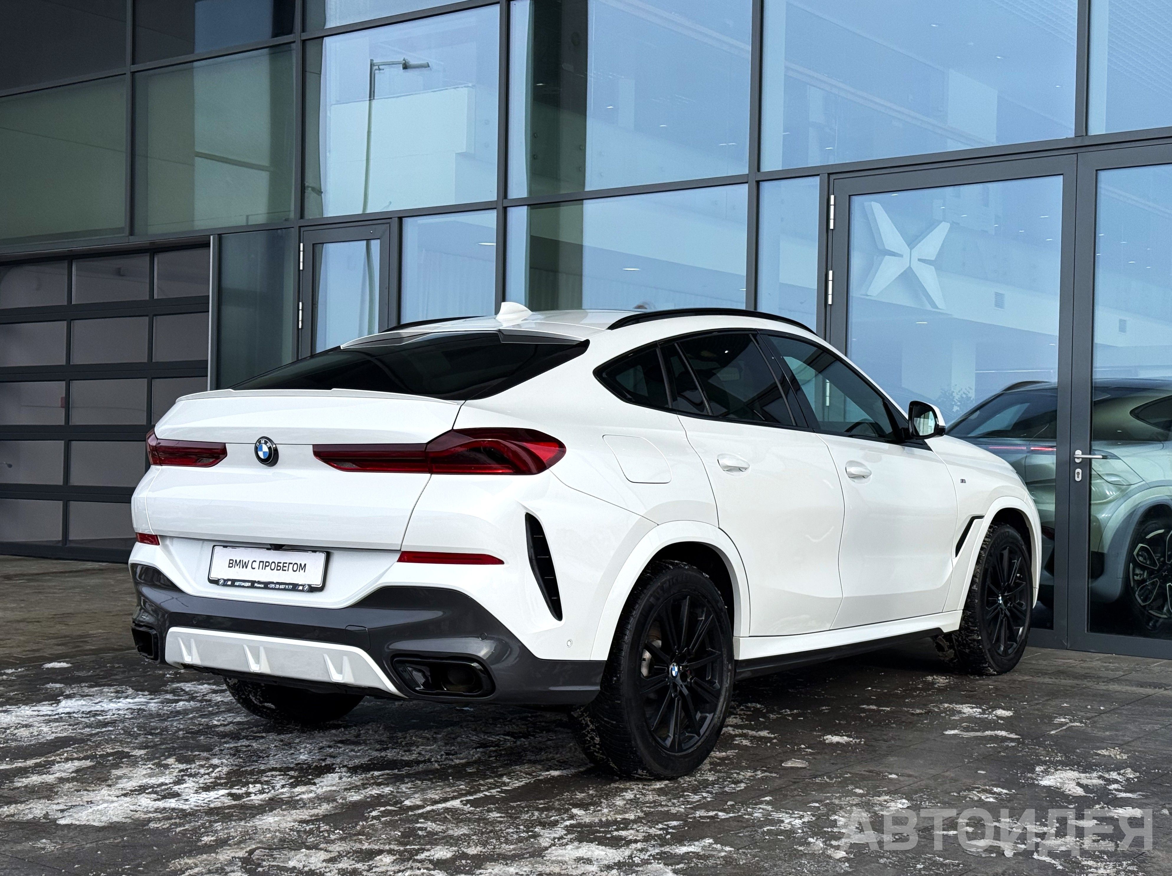 BMW X6 xDrive40d Белый Минерал металлик фото 3