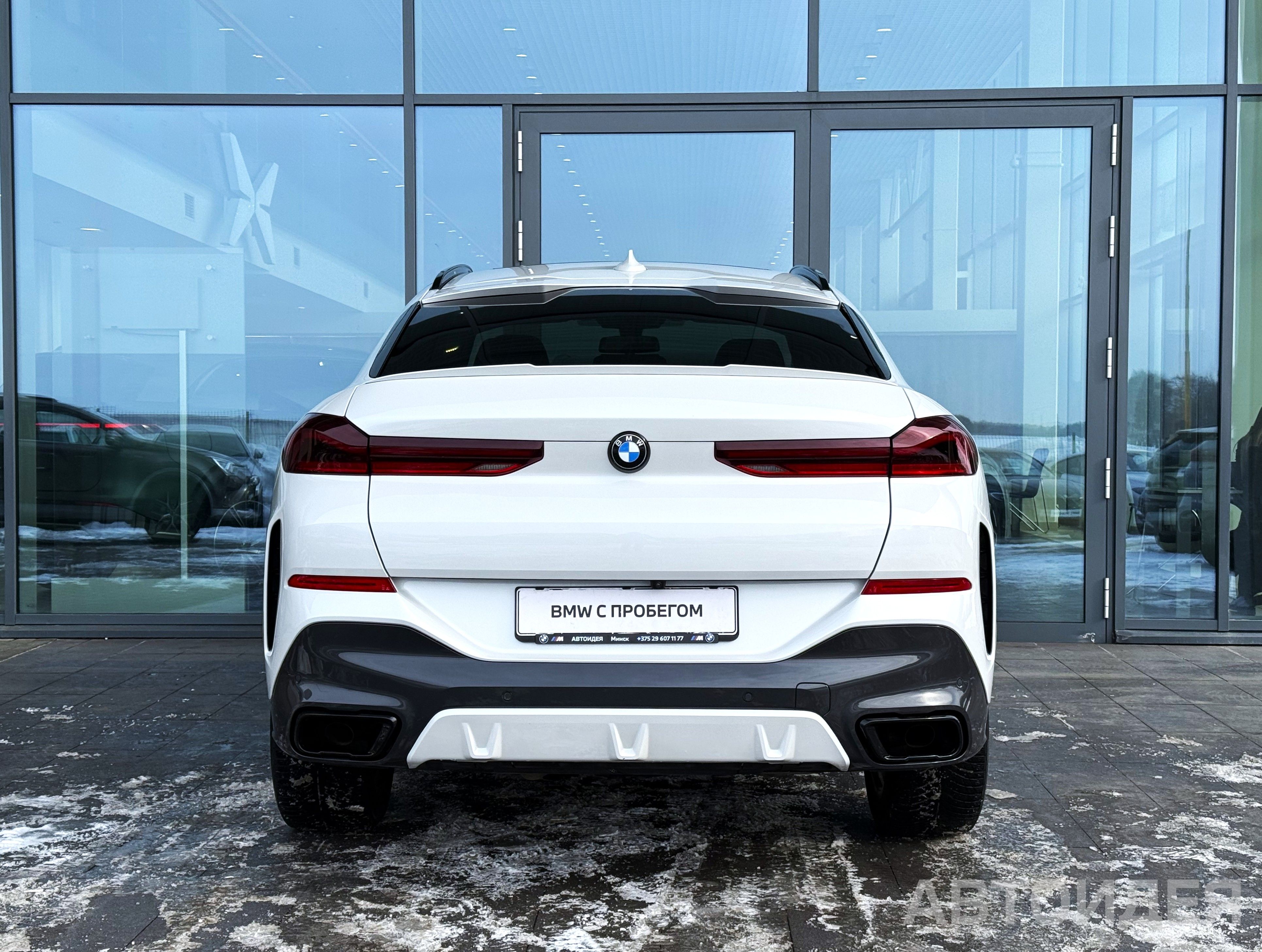 BMW X6 xDrive40d Белый Минерал металлик фото 4
