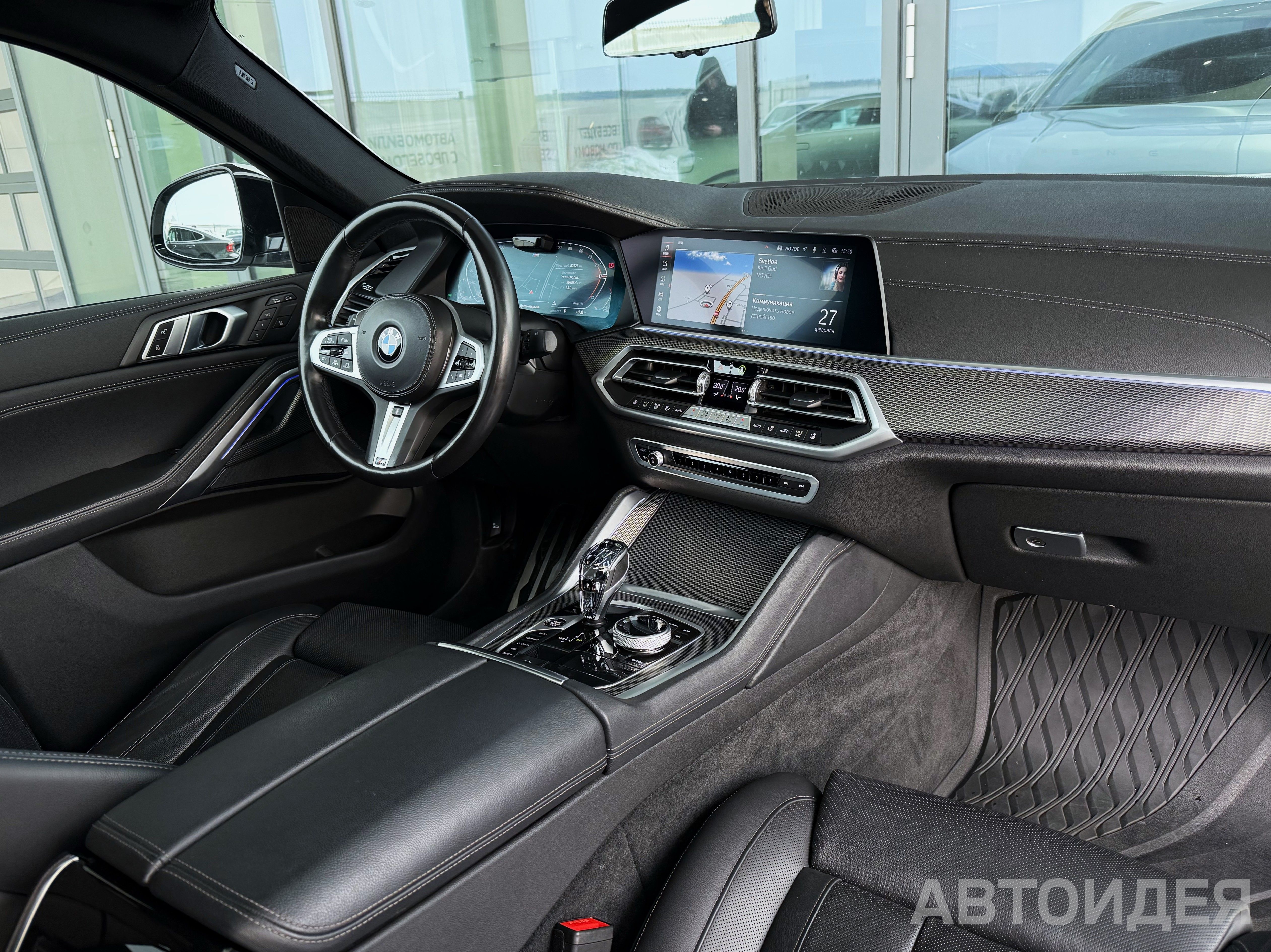 BMW X6 xDrive40d Белый Минерал металлик фото 5