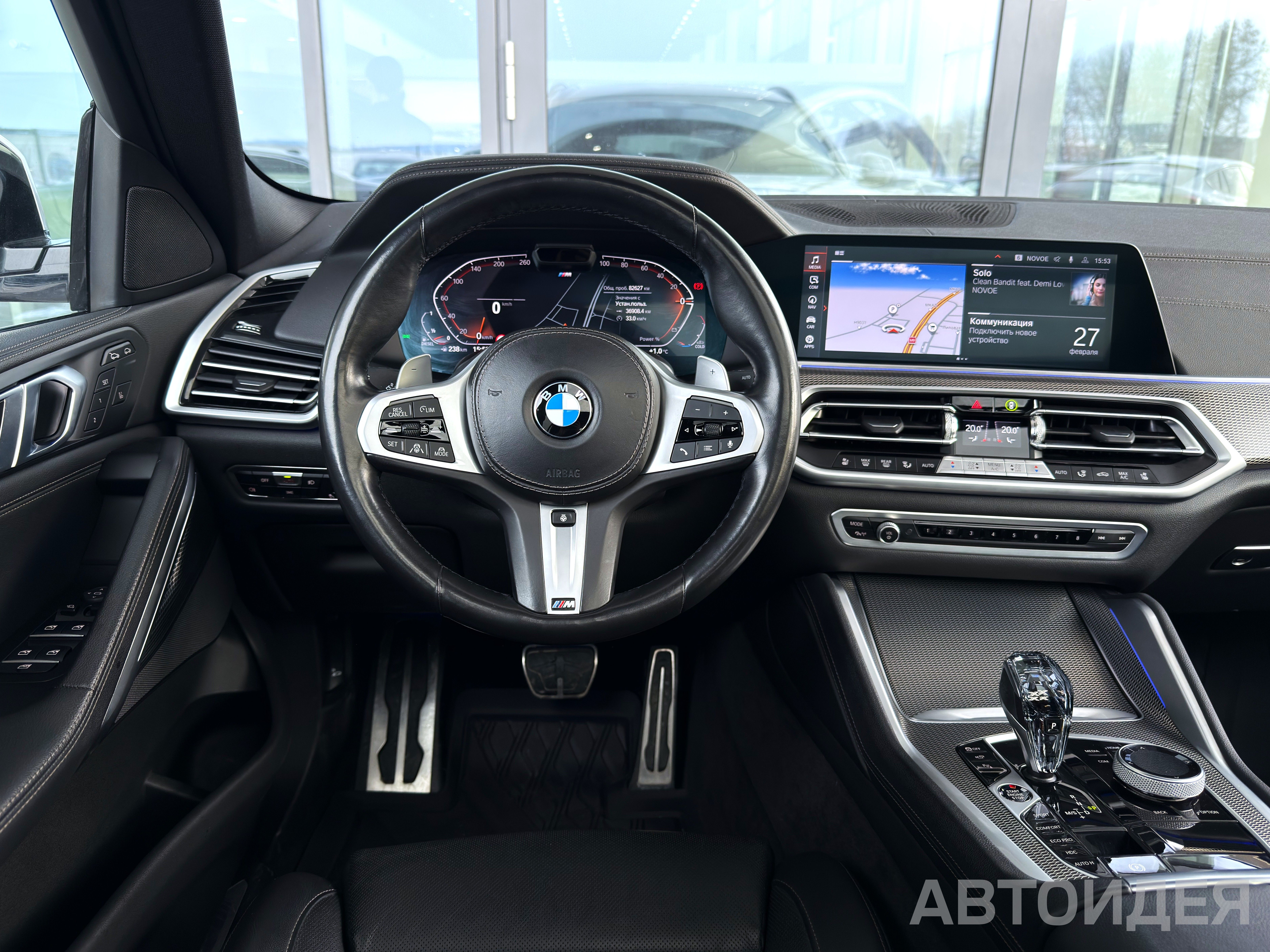 BMW X6 xDrive40d Белый Минерал металлик фото 7