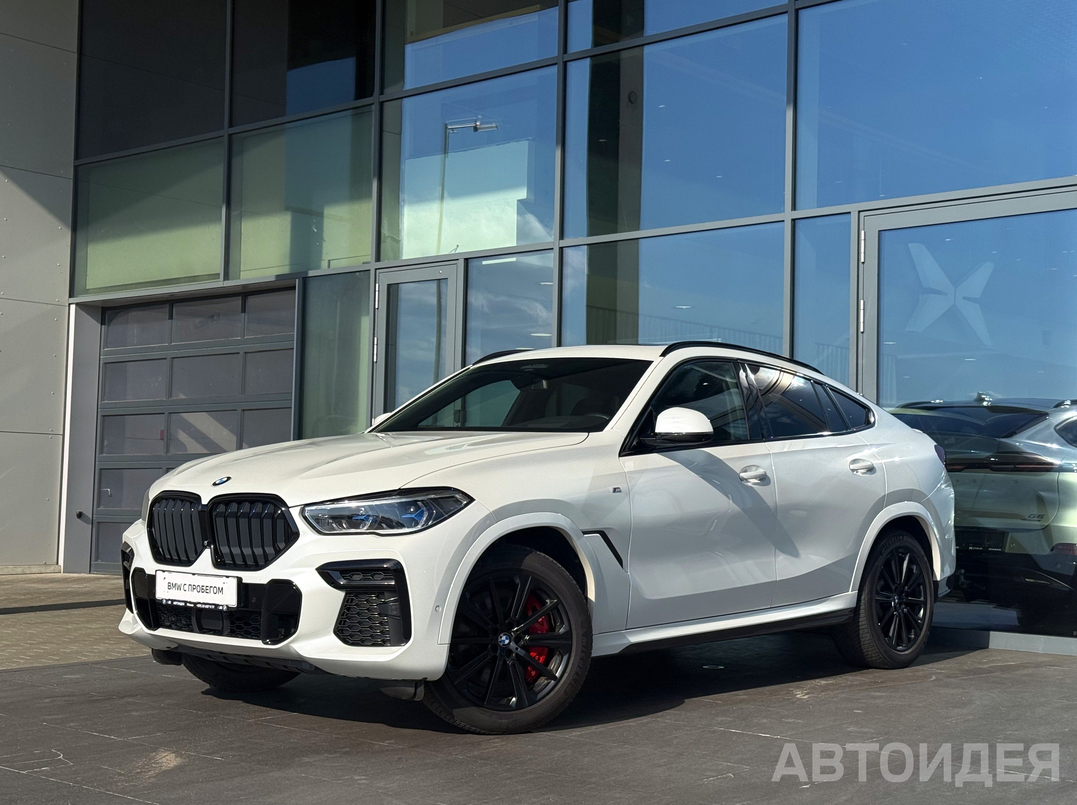 BMW X6 xDrive40d Белый Минерал металлик