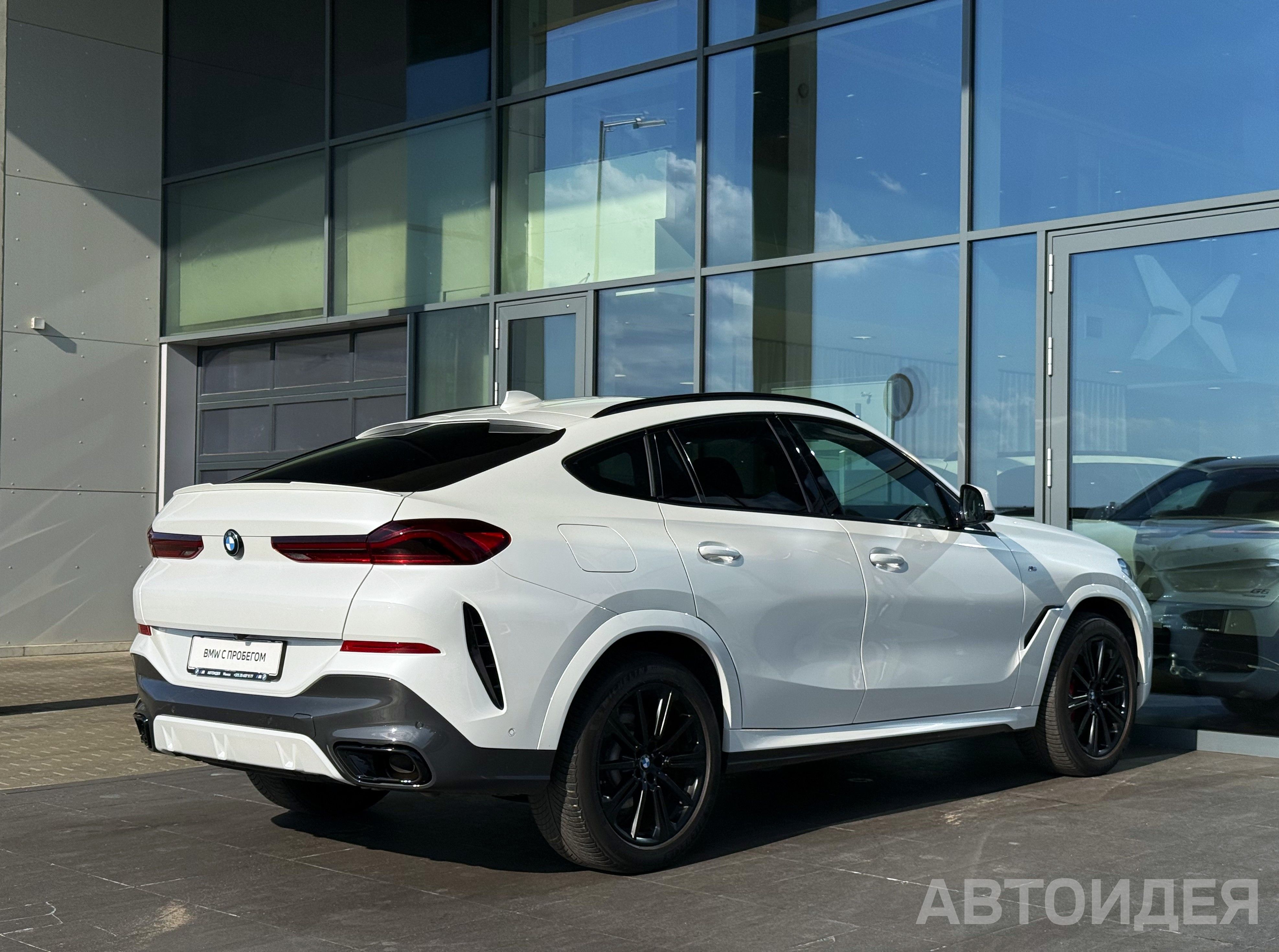 BMW X6 xDrive40d Белый Минерал металлик фото 3