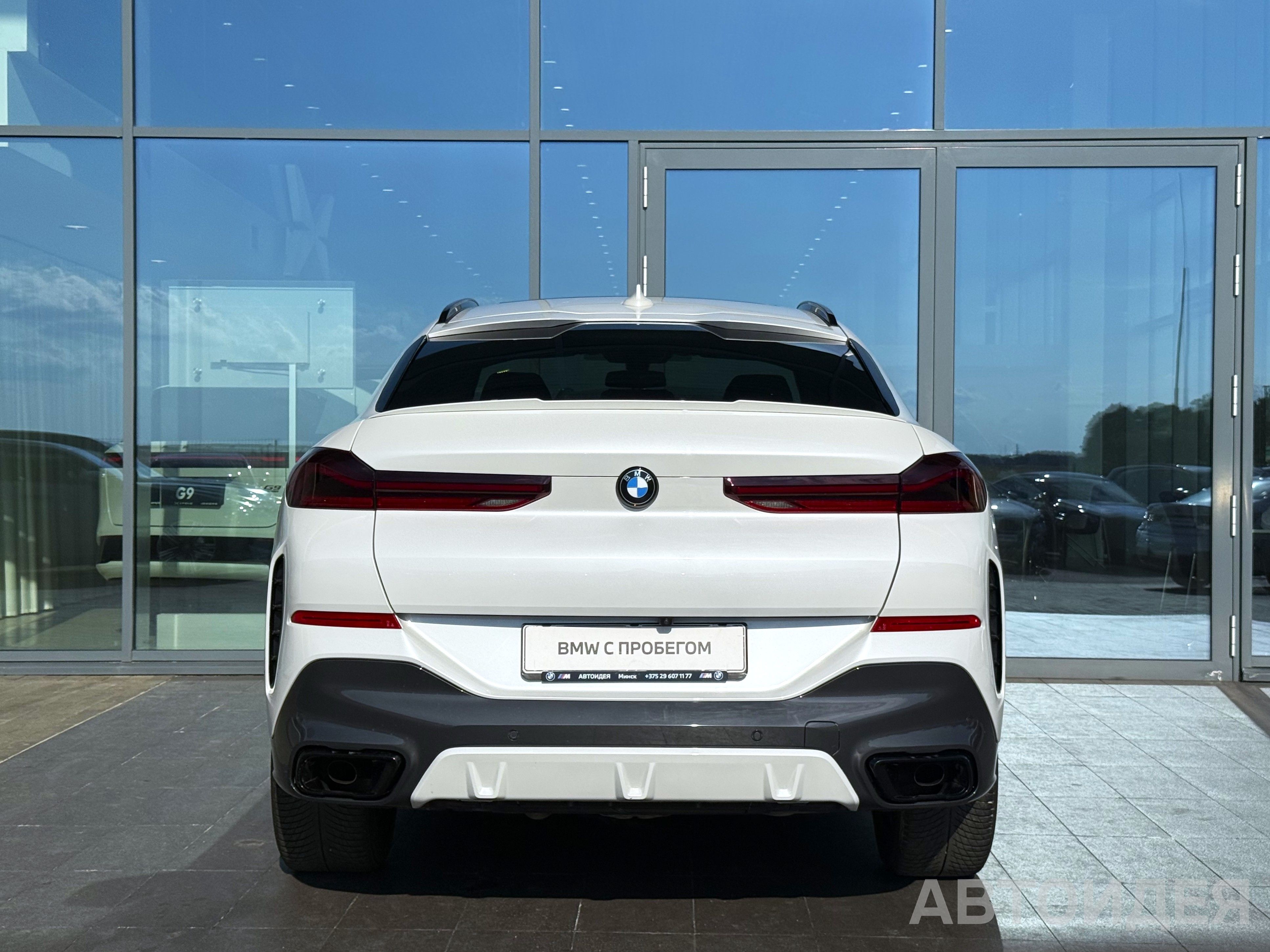 BMW X6 xDrive40d Белый Минерал металлик фото 4