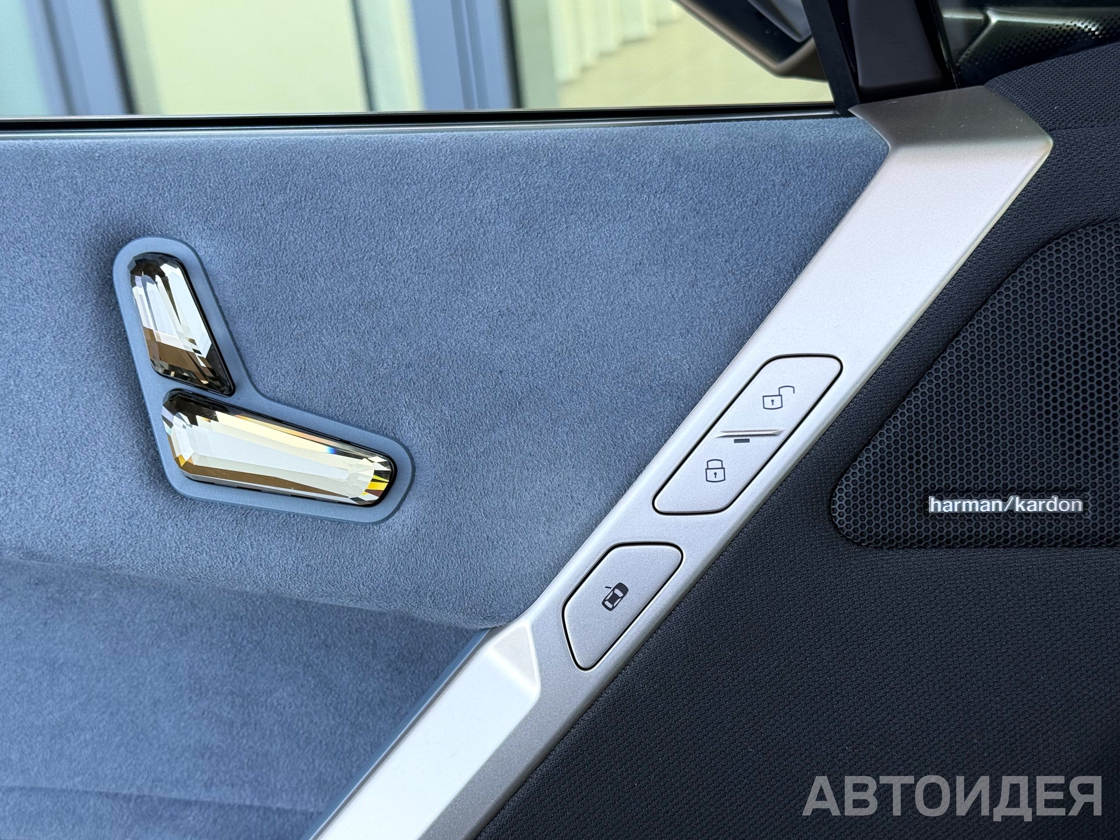 BMW i iX xDrive40 Серый софисто с бриллиантовым эффектом фото 10