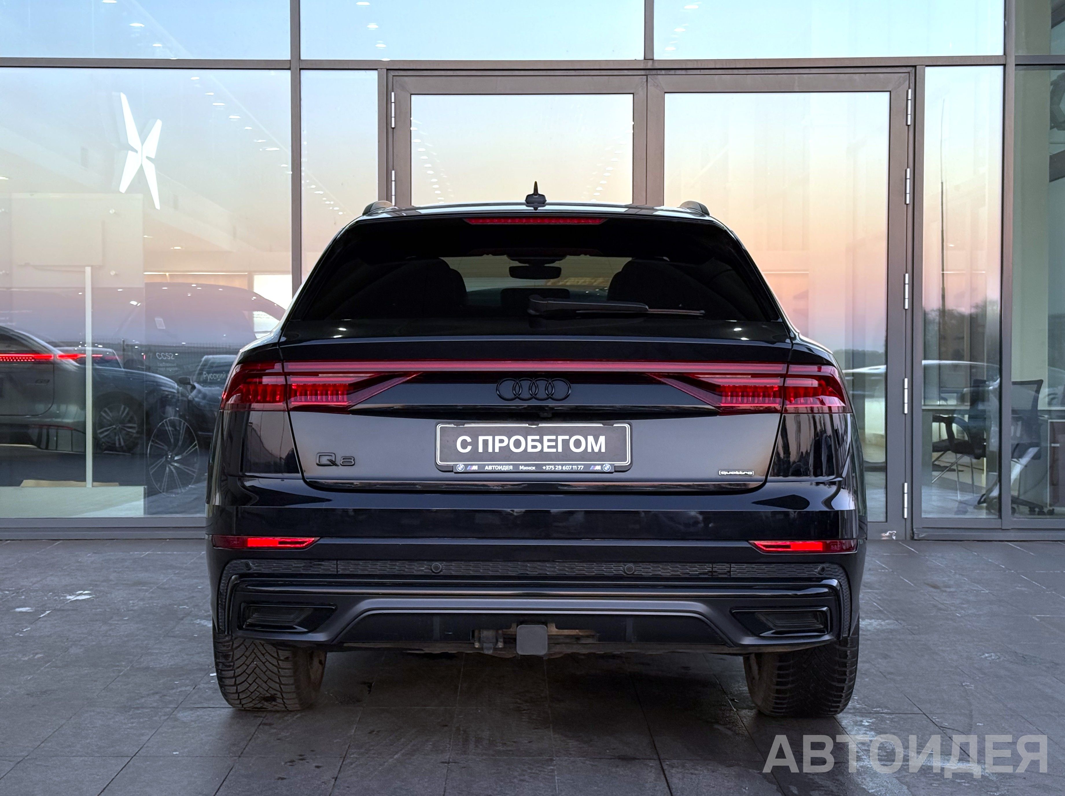 Audi Q8 55 TFSI чёрный металлик orcaschwarz фото 4