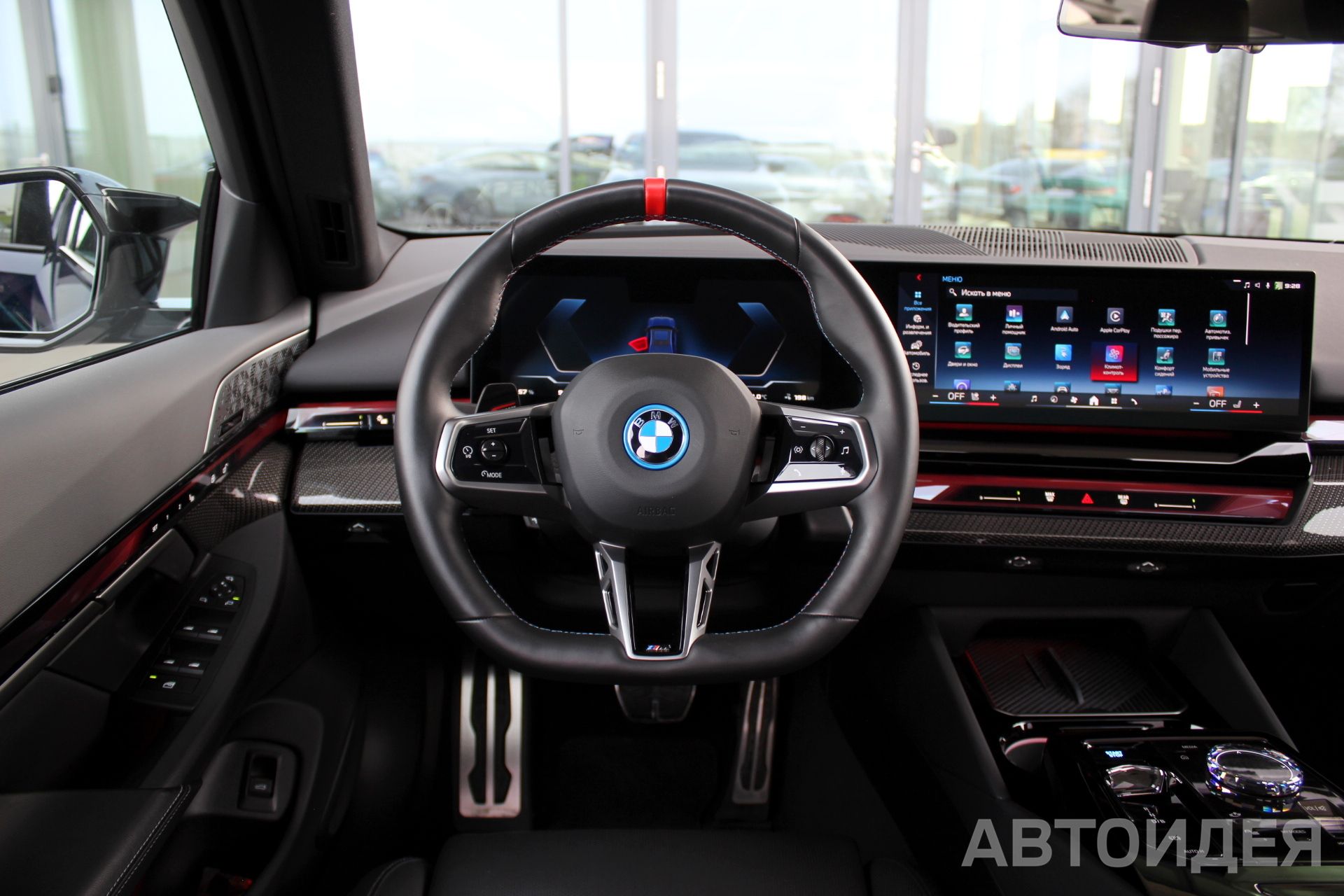 BMW i5 M60 xDrive Синий Танзанит II металлик фото 9