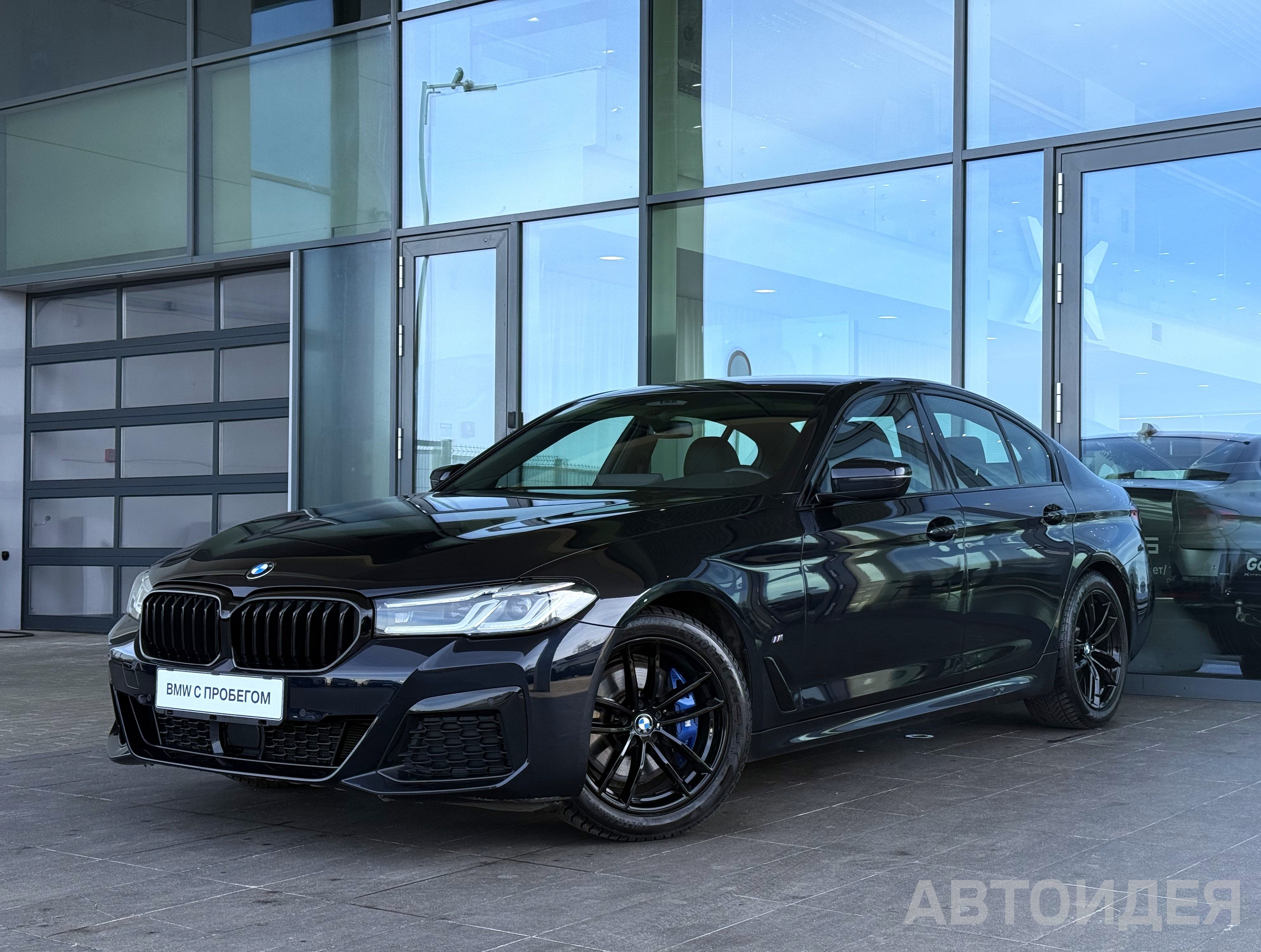 BMW 530i xDrive Sedan Черный Карбон металлик