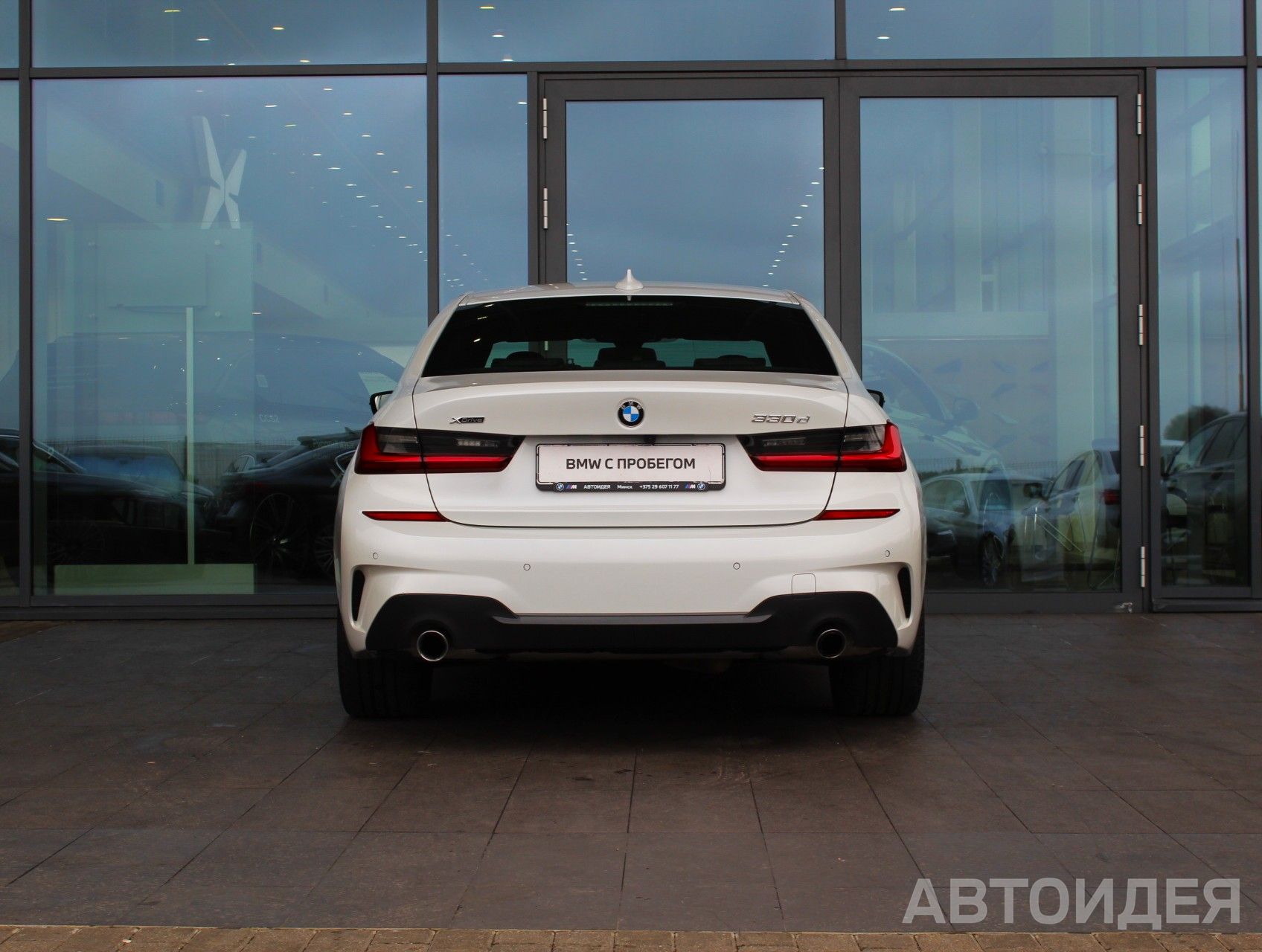 BMW 330d Белый Минерал металлик фото 4