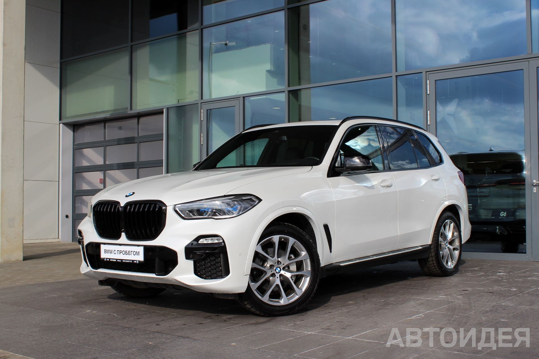 BMW X5 xdrive40i Белый Минерал металлик
