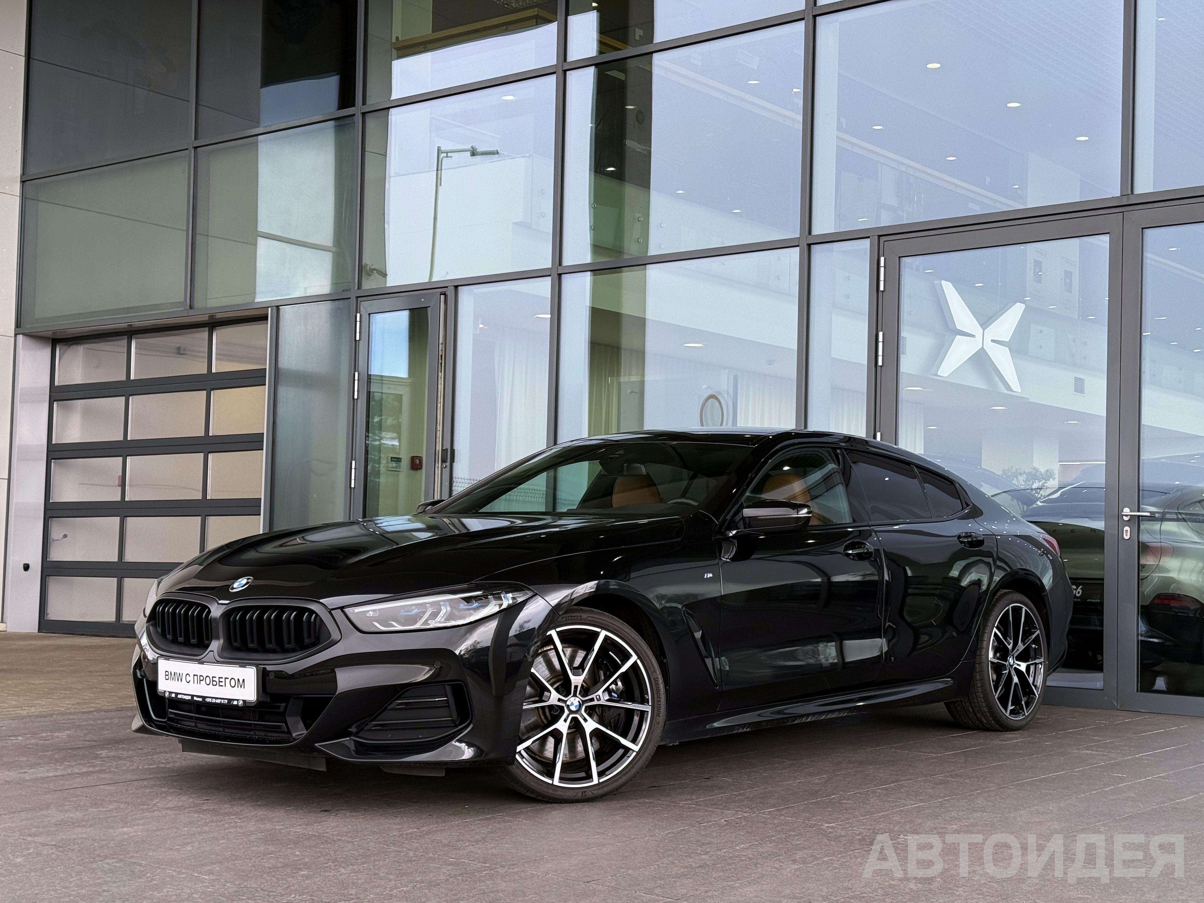 BMW 840d xDrive Gran Coupe Черный Сапфир металлик