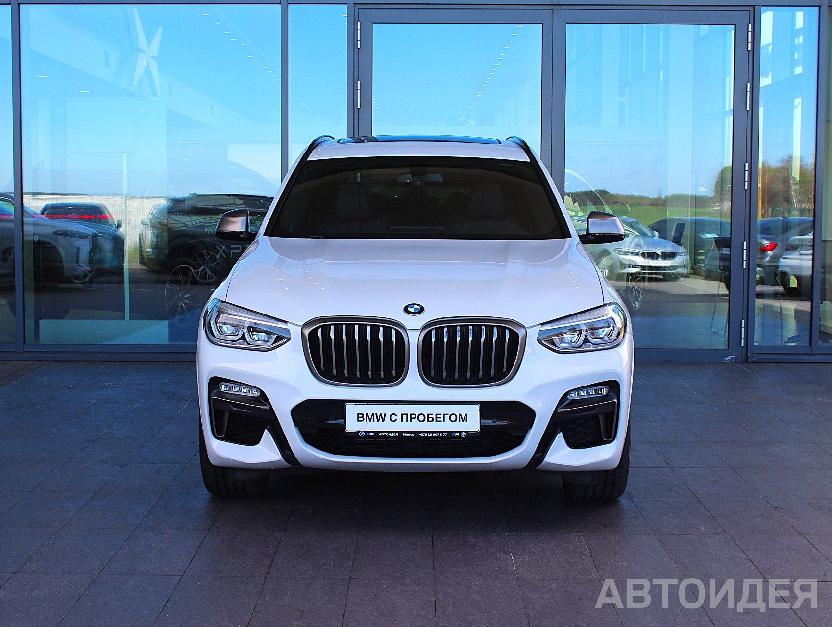 BMW X3 M40i Белоснежный неметаллик фото 1