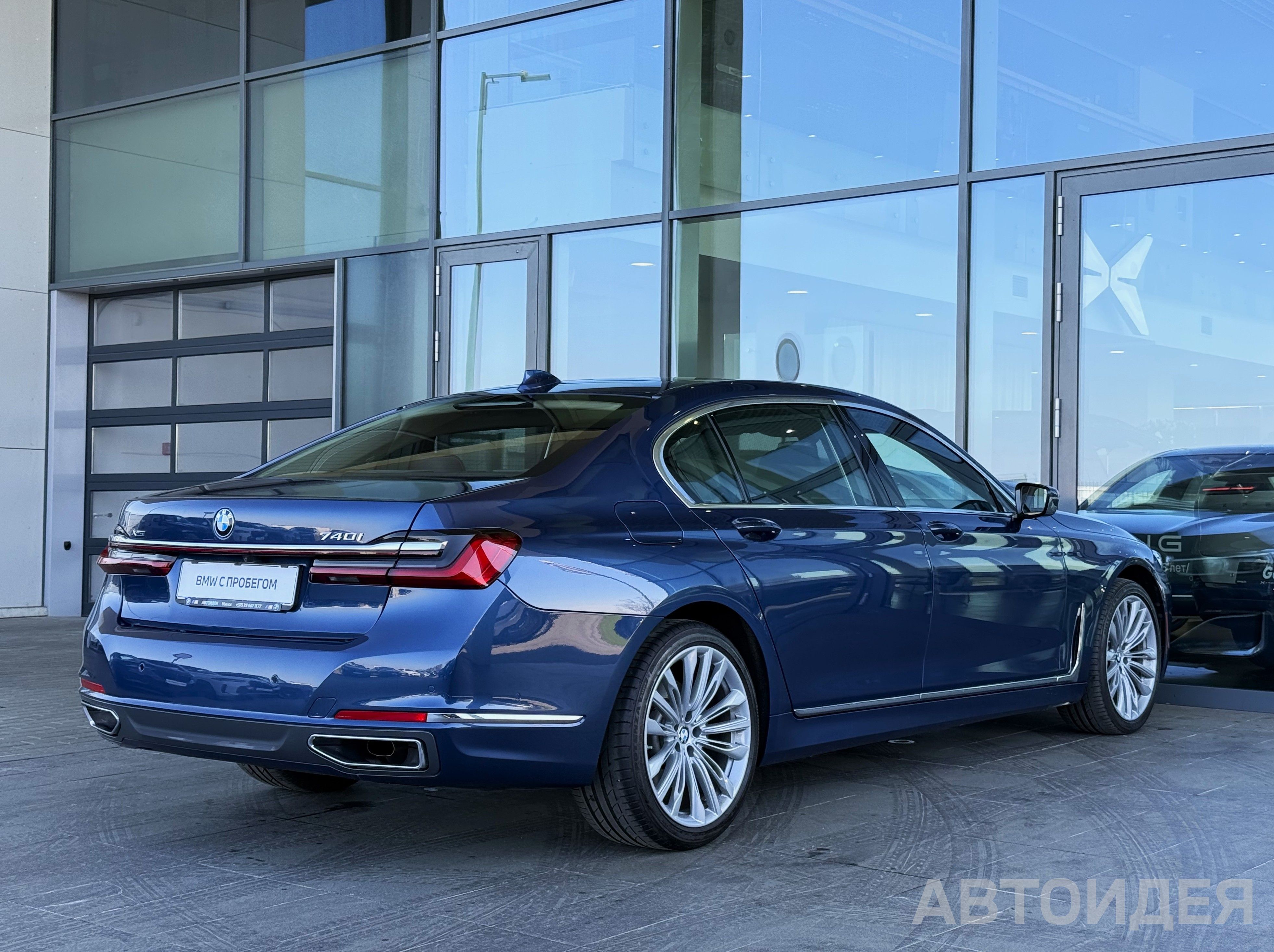 BMW 740Li xDrive Sedanas Синий Фитоник металлик фото 3