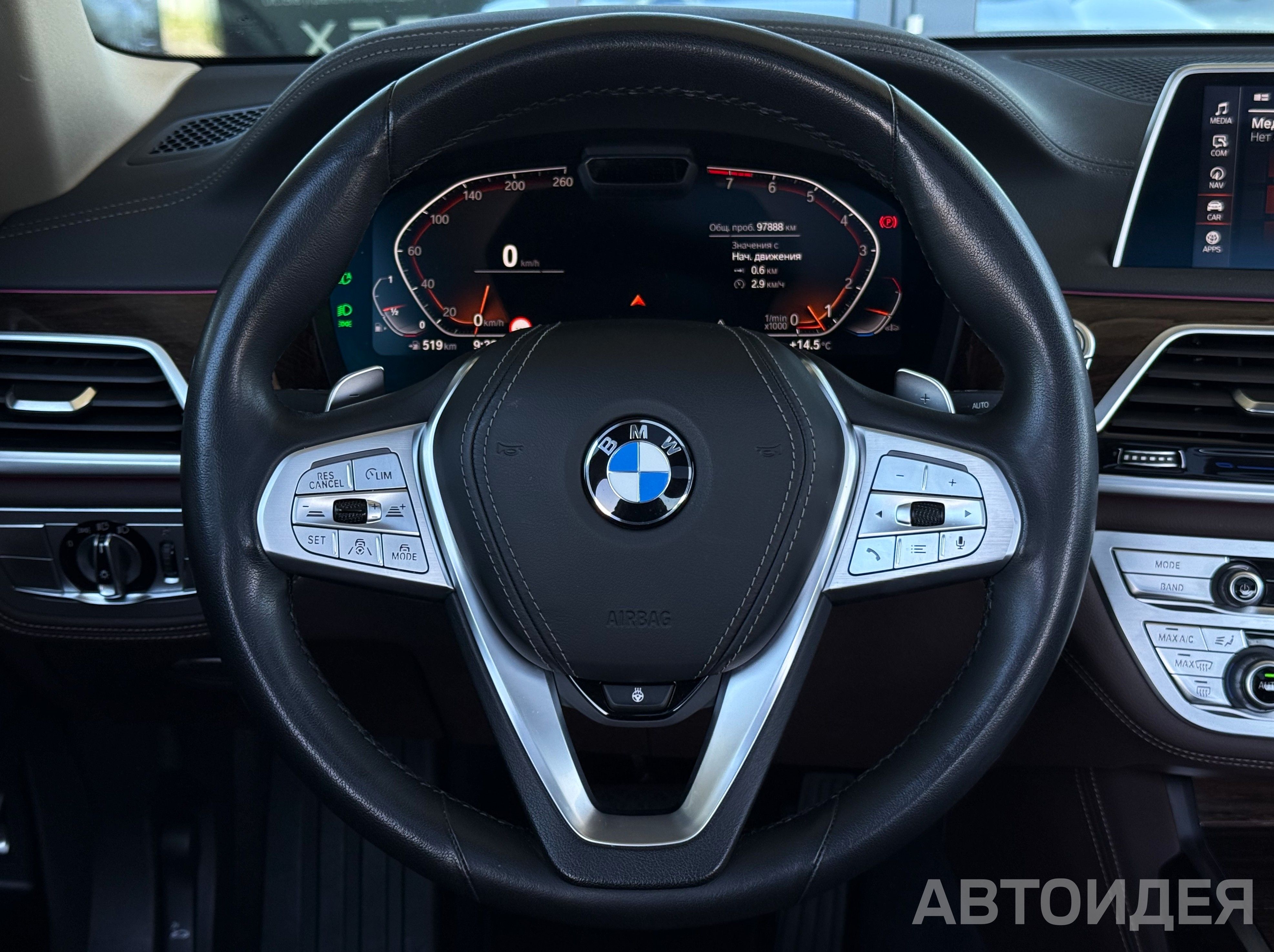 BMW 740Li xDrive Sedanas Синий Фитоник металлик фото 8
