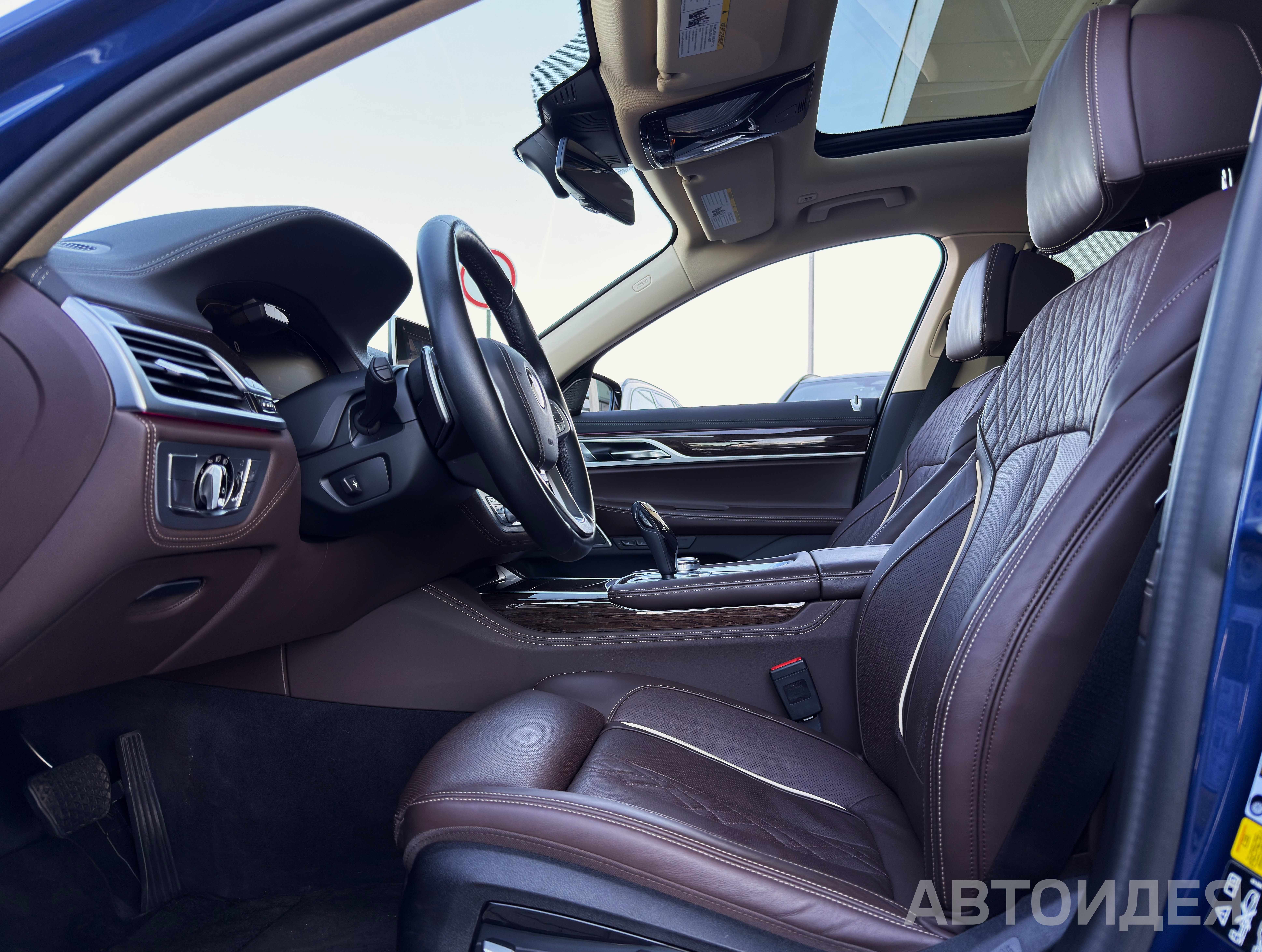 BMW 740Li xDrive Sedanas Синий Фитоник металлик фото 11