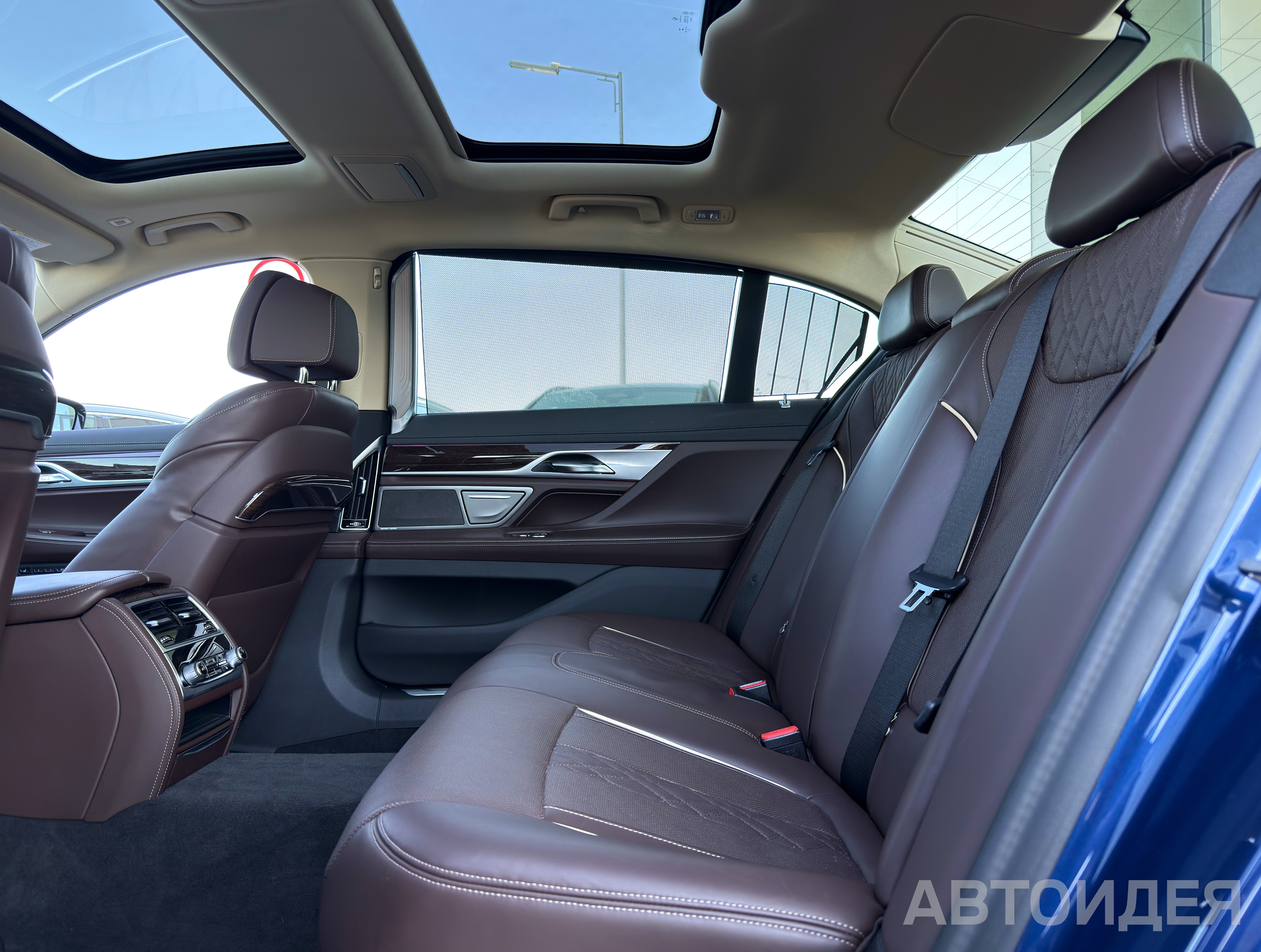 BMW 740Li xDrive Sedanas Синий Фитоник металлик фото 15