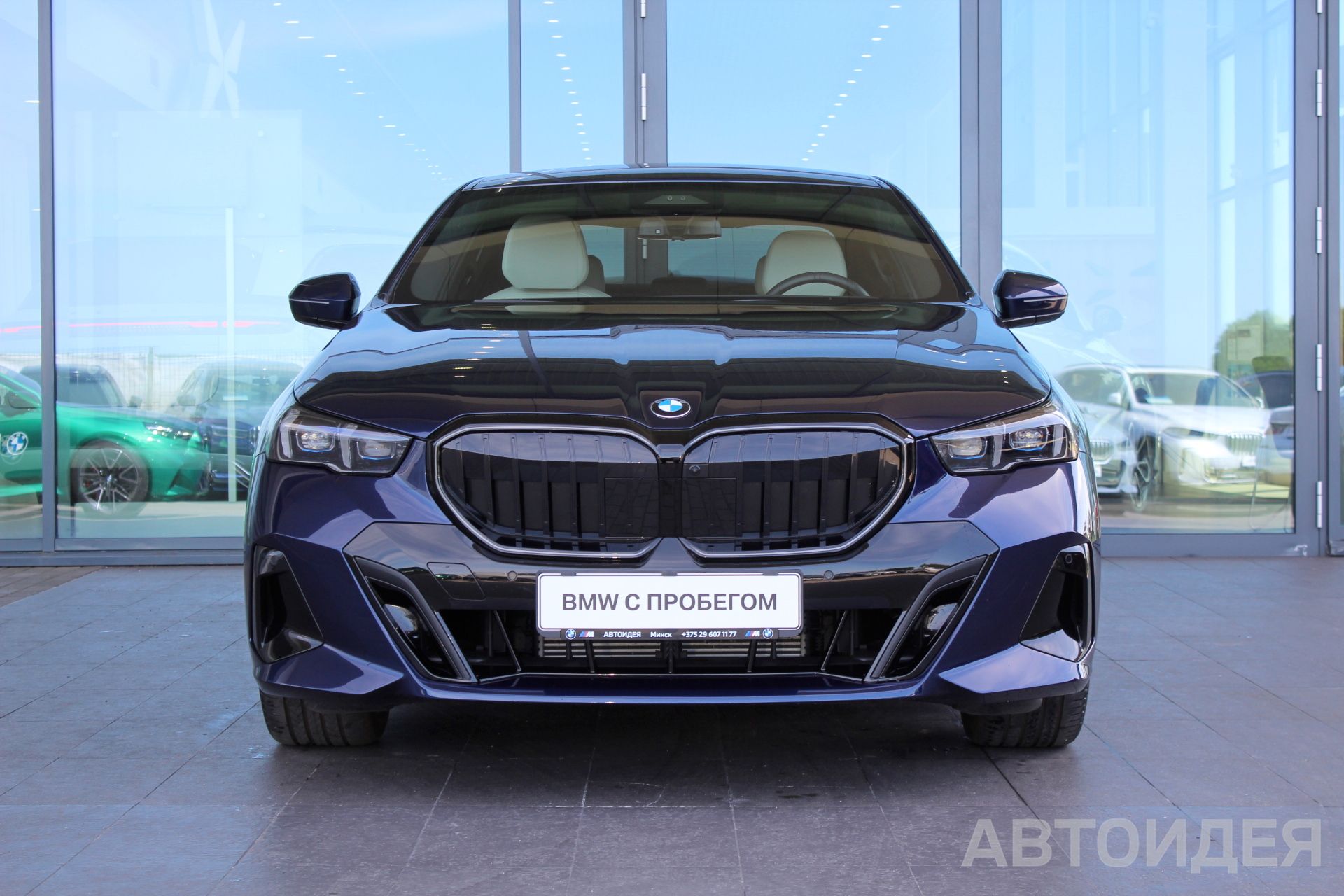 BMW 520d xDrive Синий Танзанит II металлик фото 4