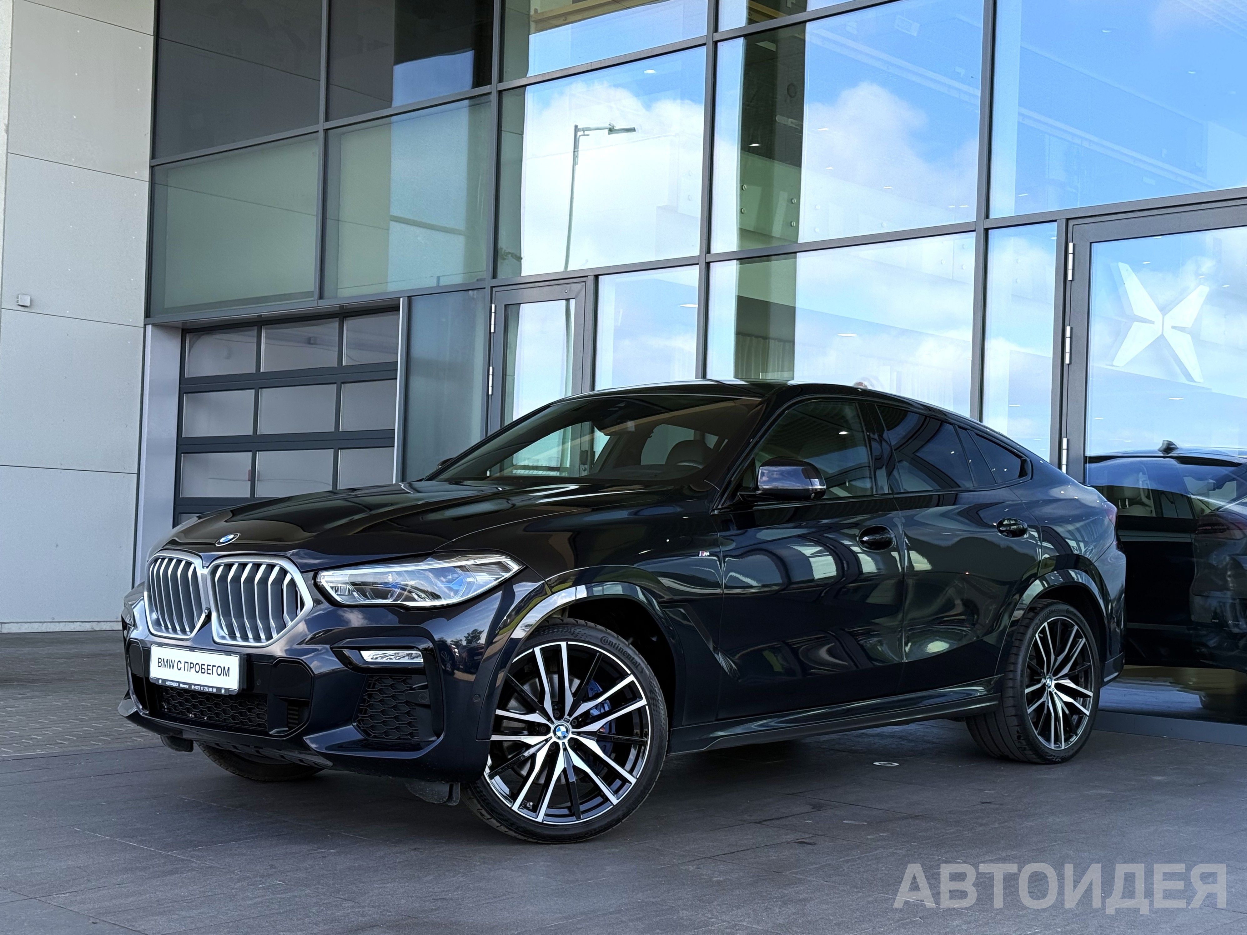 BMW X6 xDrive30d Черный Карбон металлик