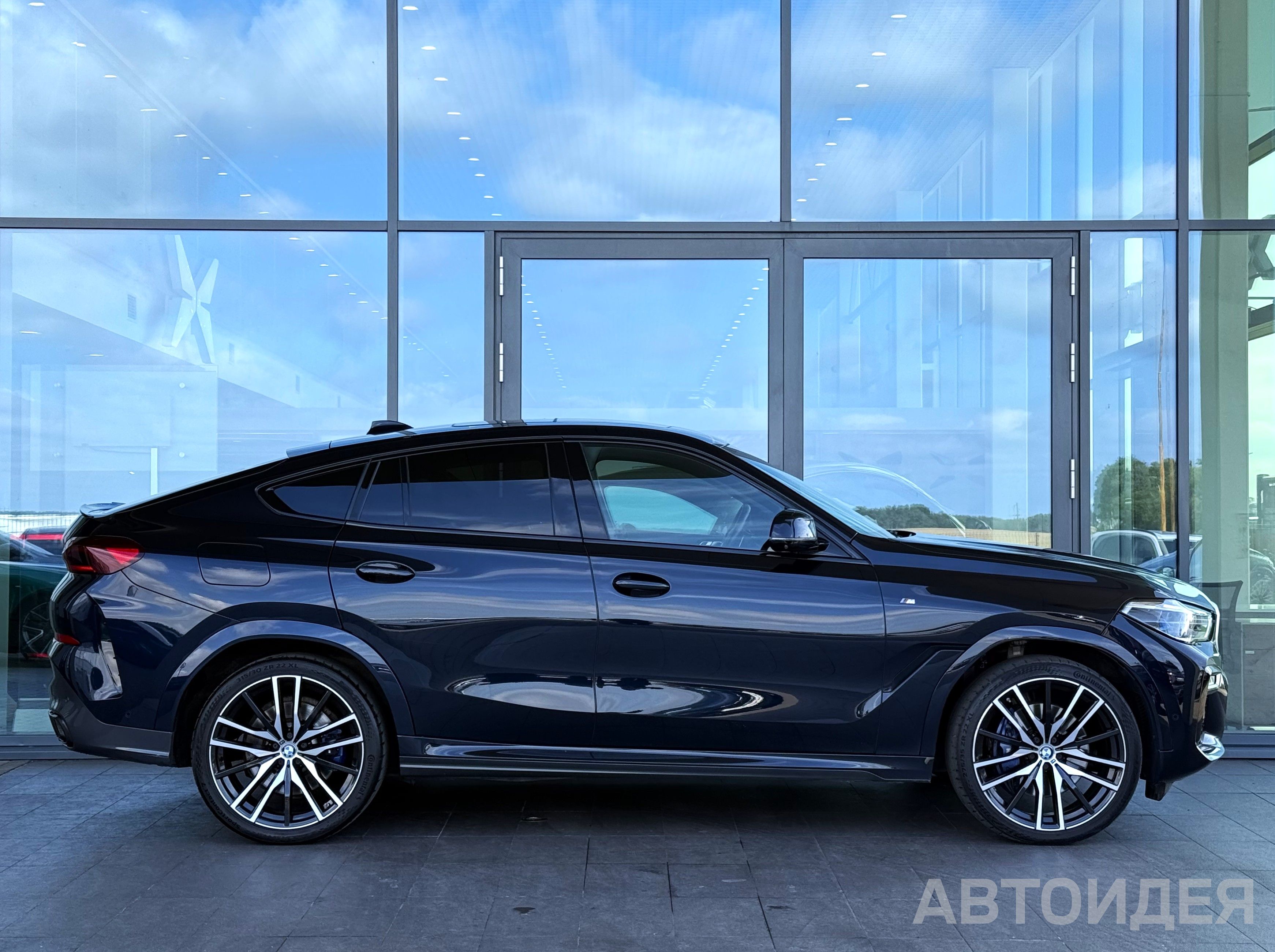 BMW X6 xDrive30d Черный Карбон металлик фото 2