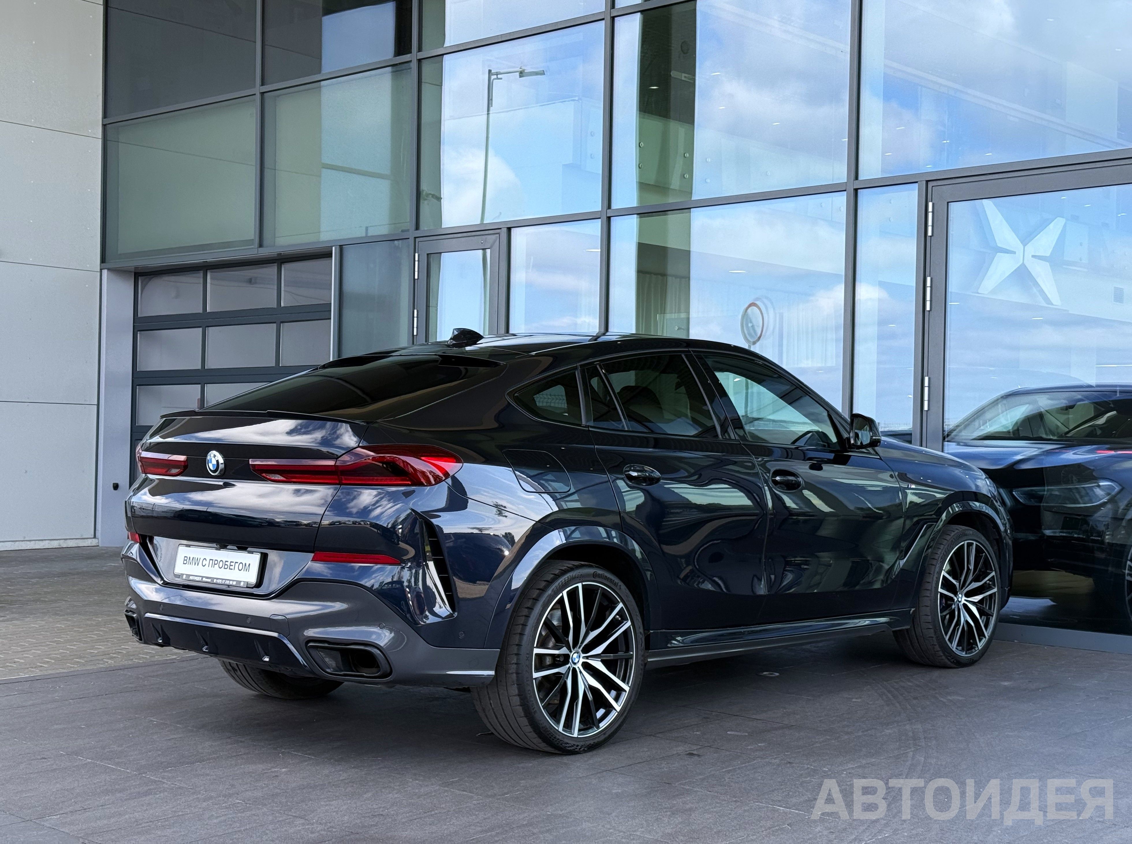 BMW X6 xDrive30d Черный Карбон металлик фото 3