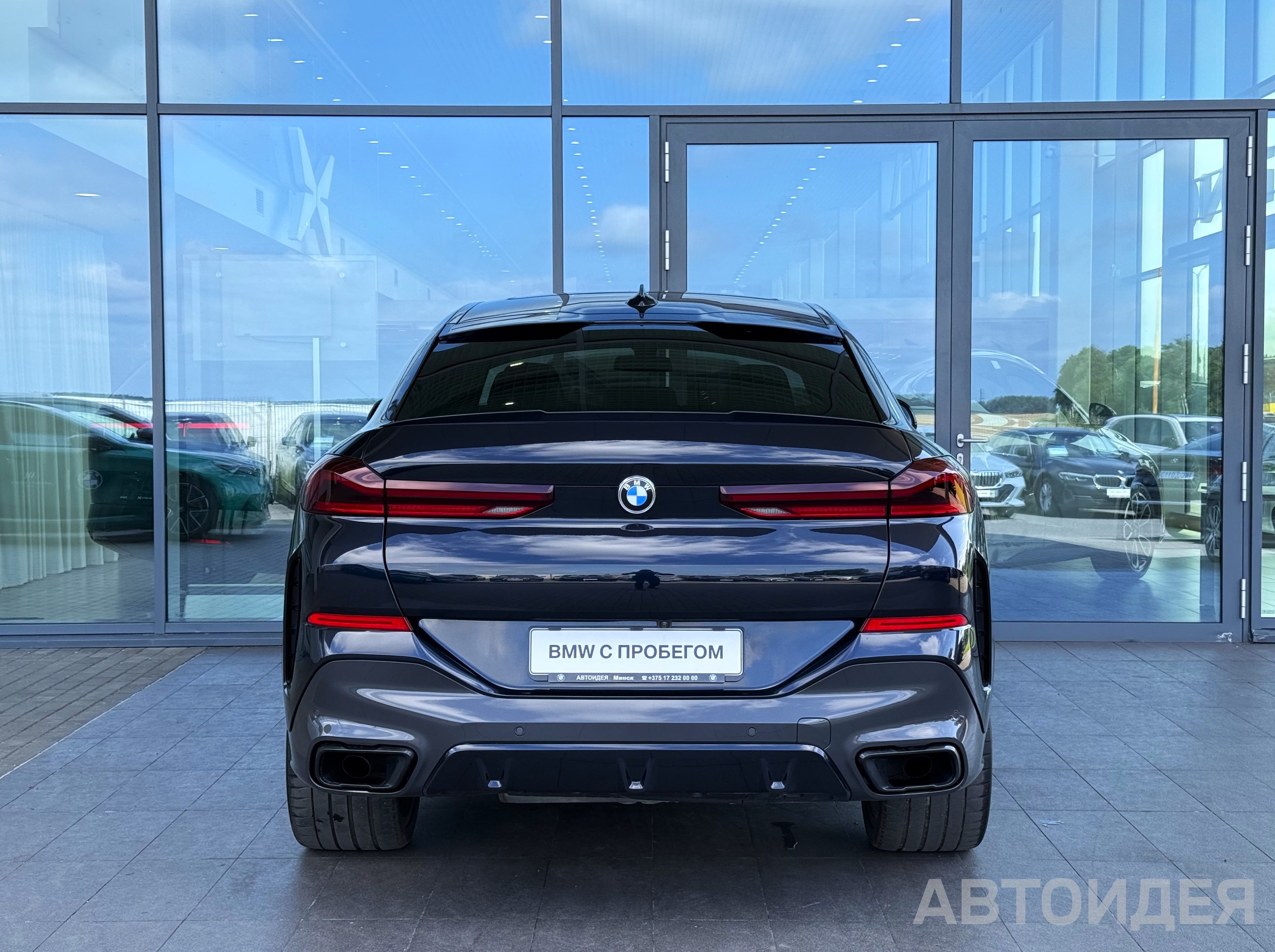 BMW X6 xDrive30d Черный Карбон металлик фото 4
