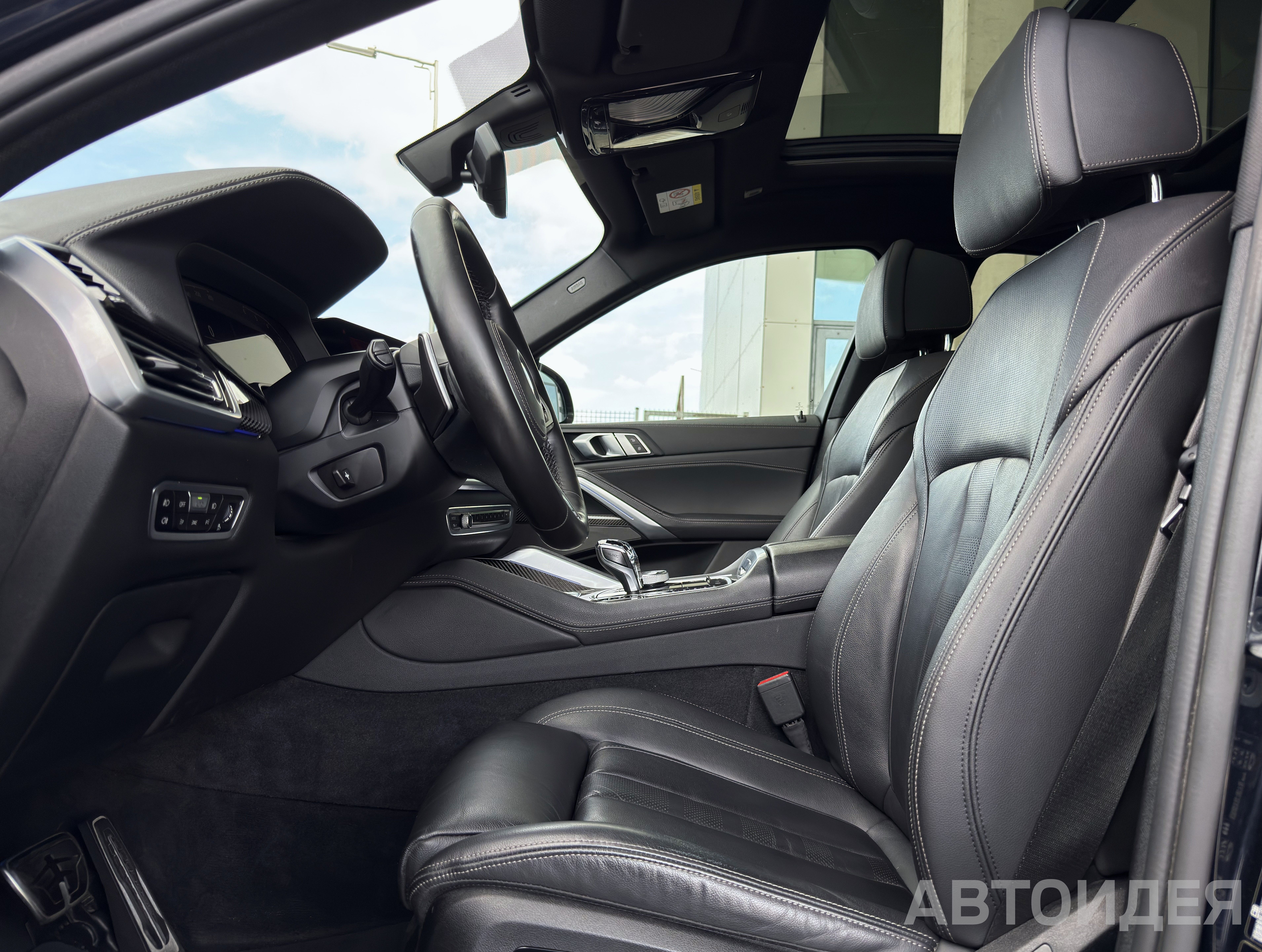 BMW X6 xDrive30d Черный Карбон металлик фото 11