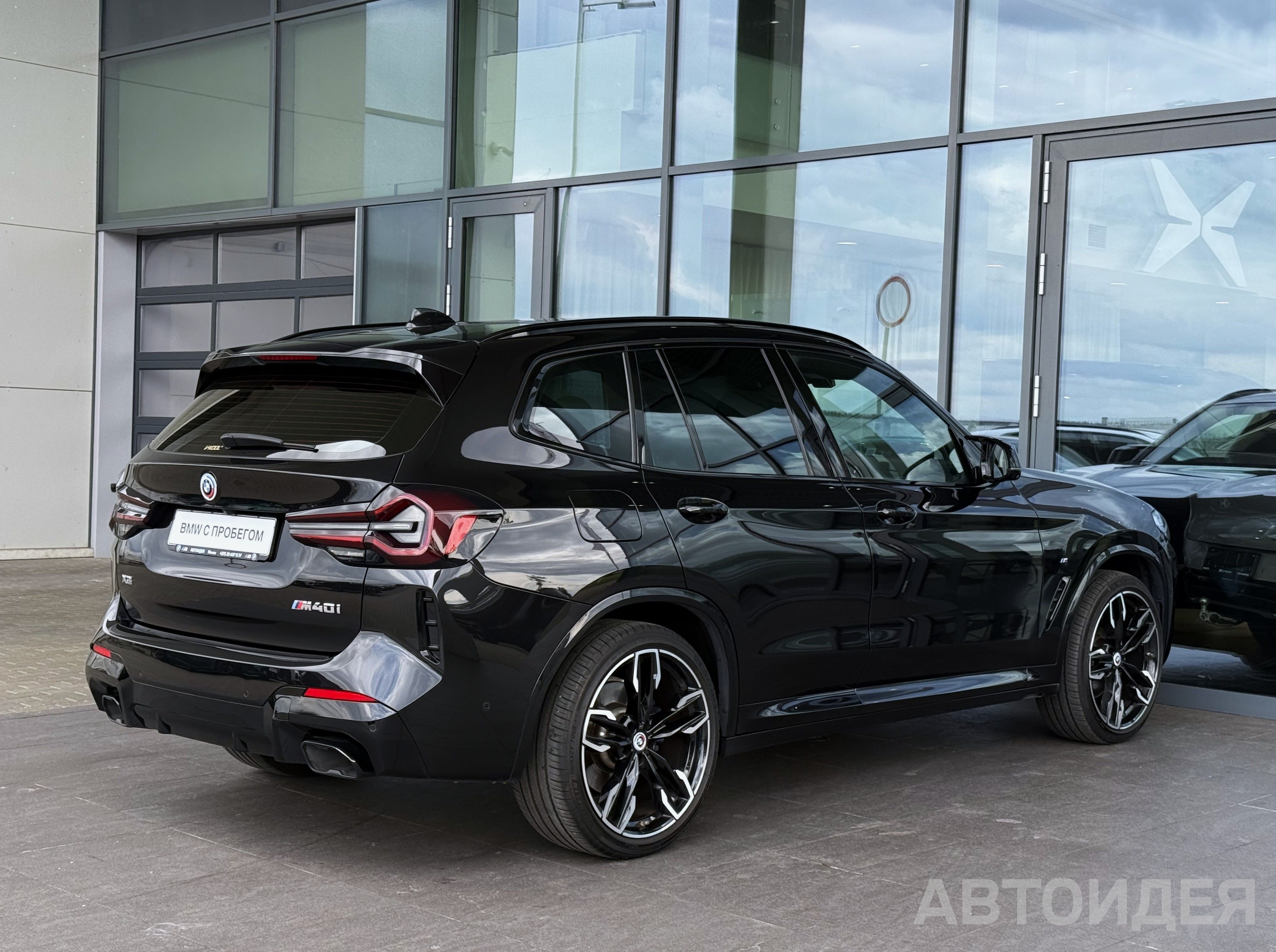 BMW X3 M40i Черный Сапфир металлик фото 3