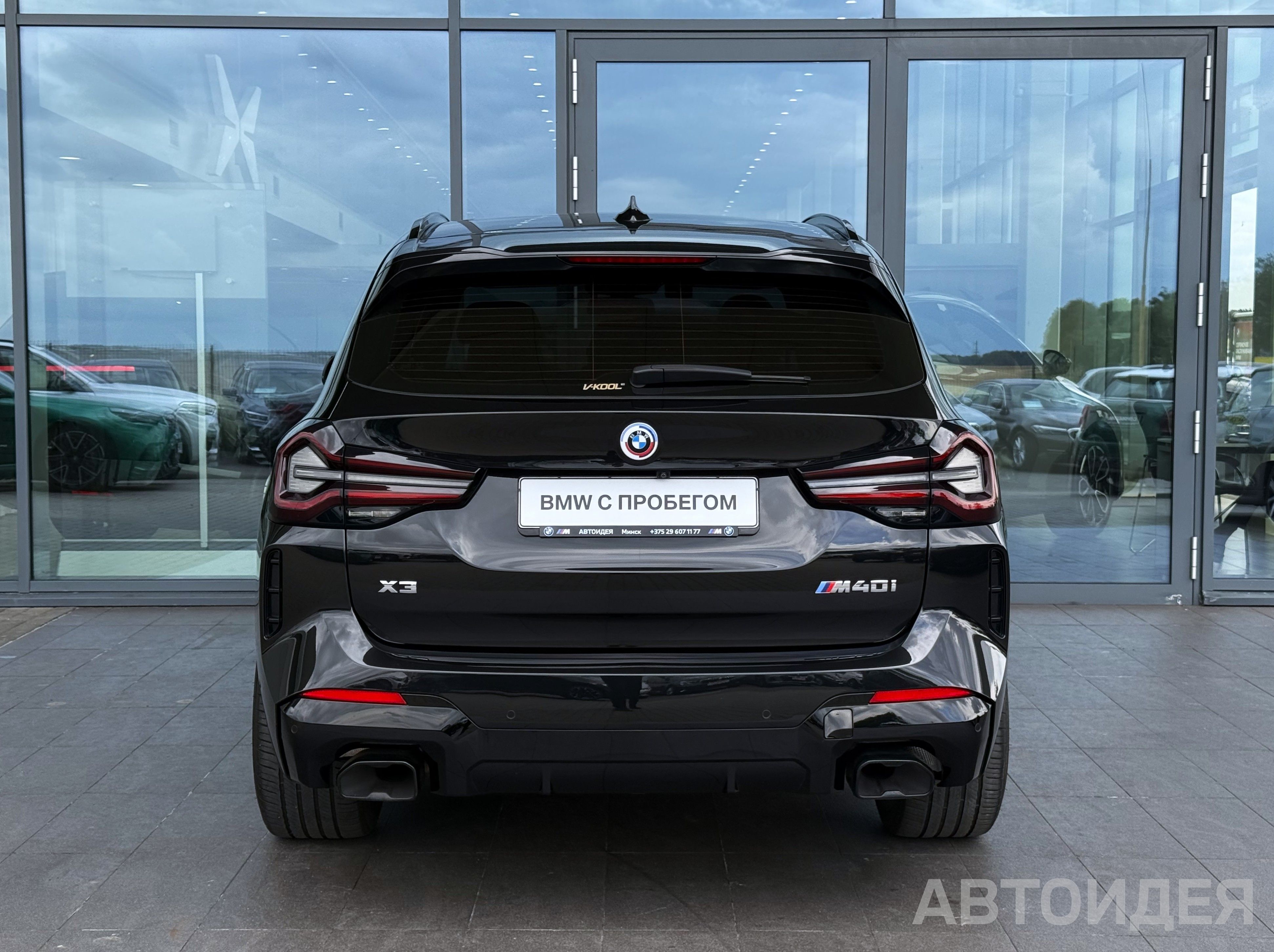BMW X3 M40i Черный Сапфир металлик фото 4