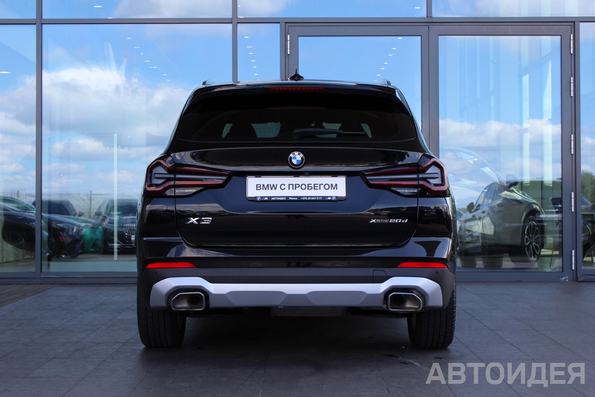 BMW X3 xDrive20d Черный Сапфир металлик фото 5