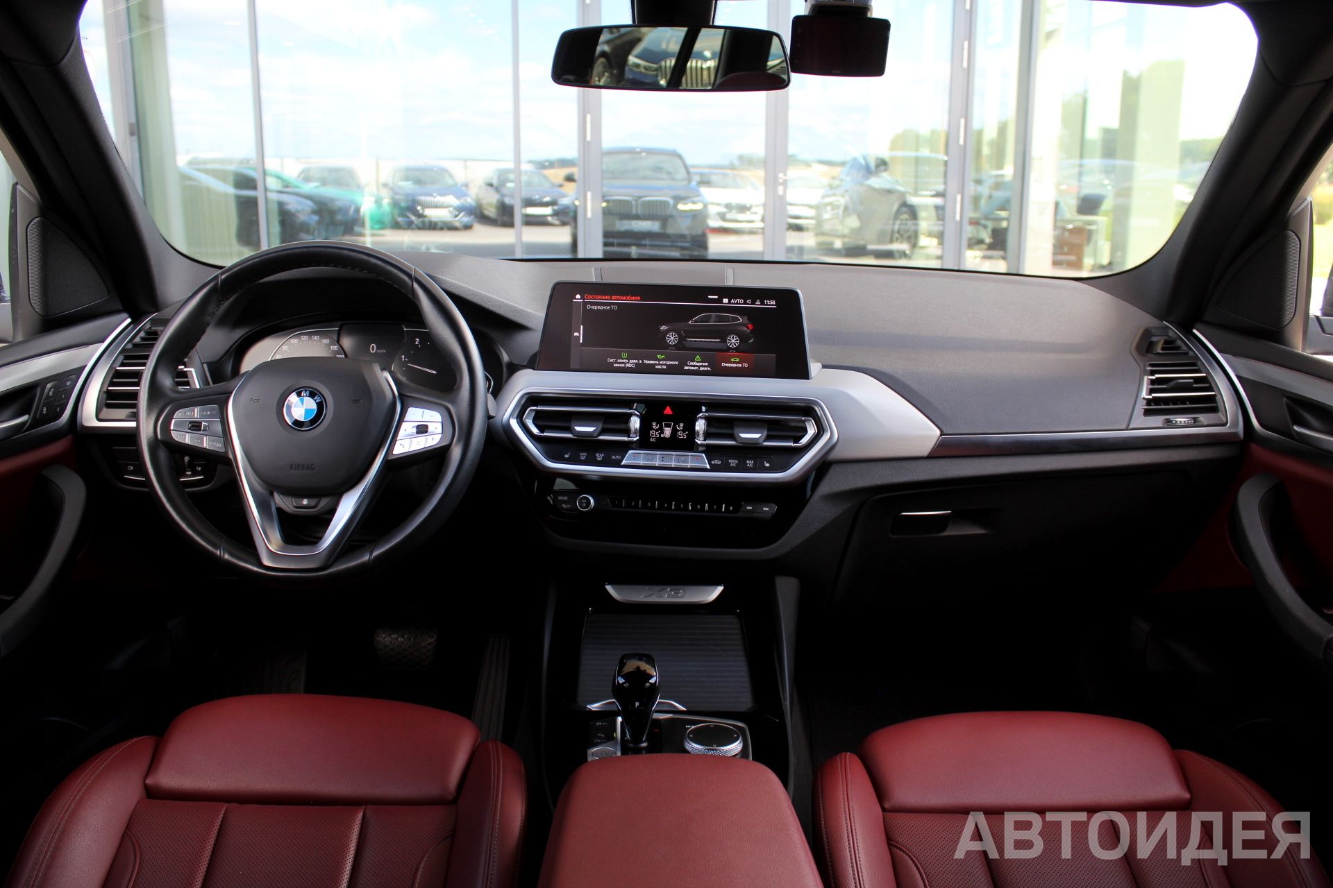 BMW X3 xDrive20d Черный Сапфир металлик фото 8