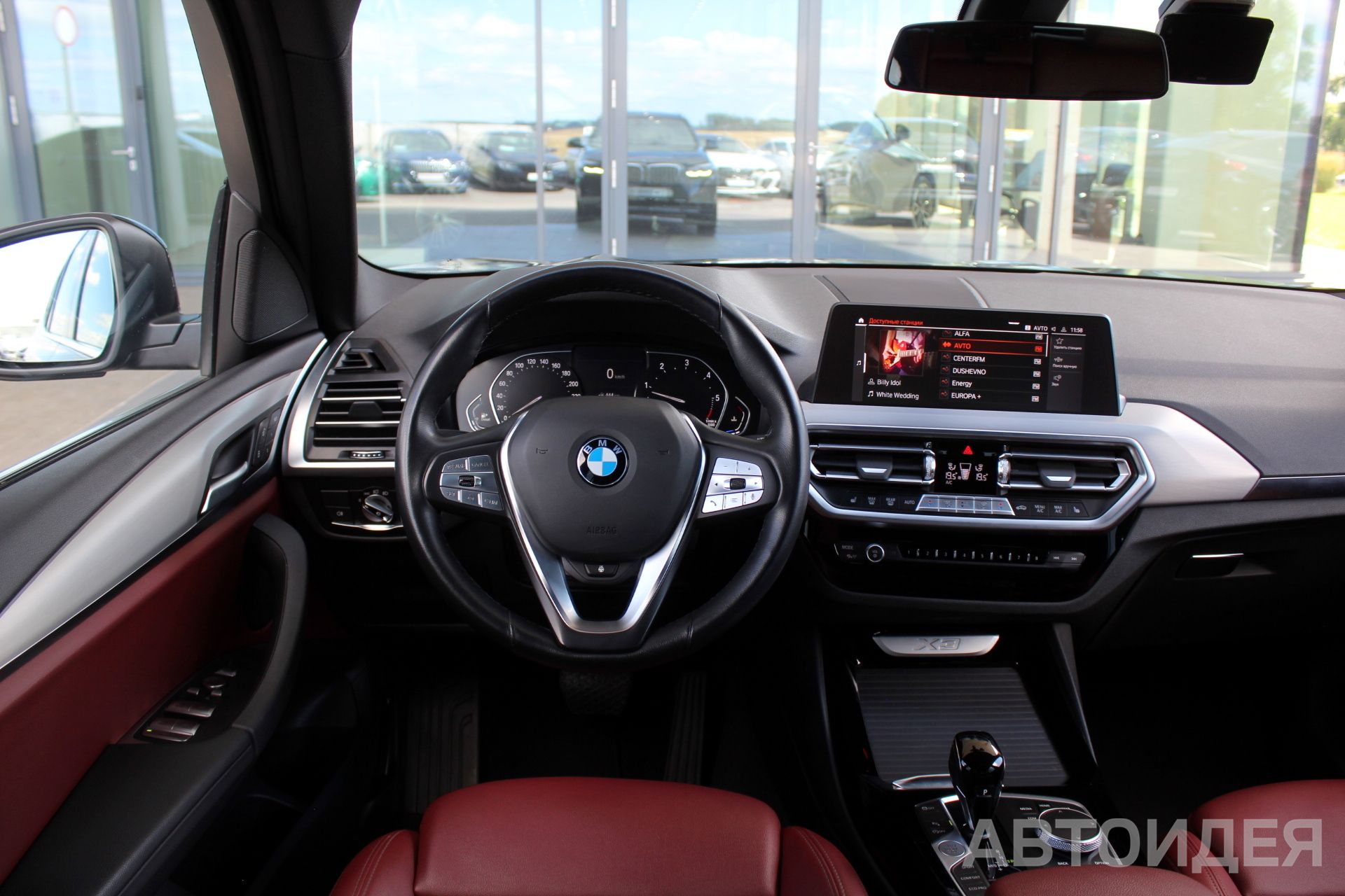 BMW X3 xDrive20d Черный Сапфир металлик фото 9