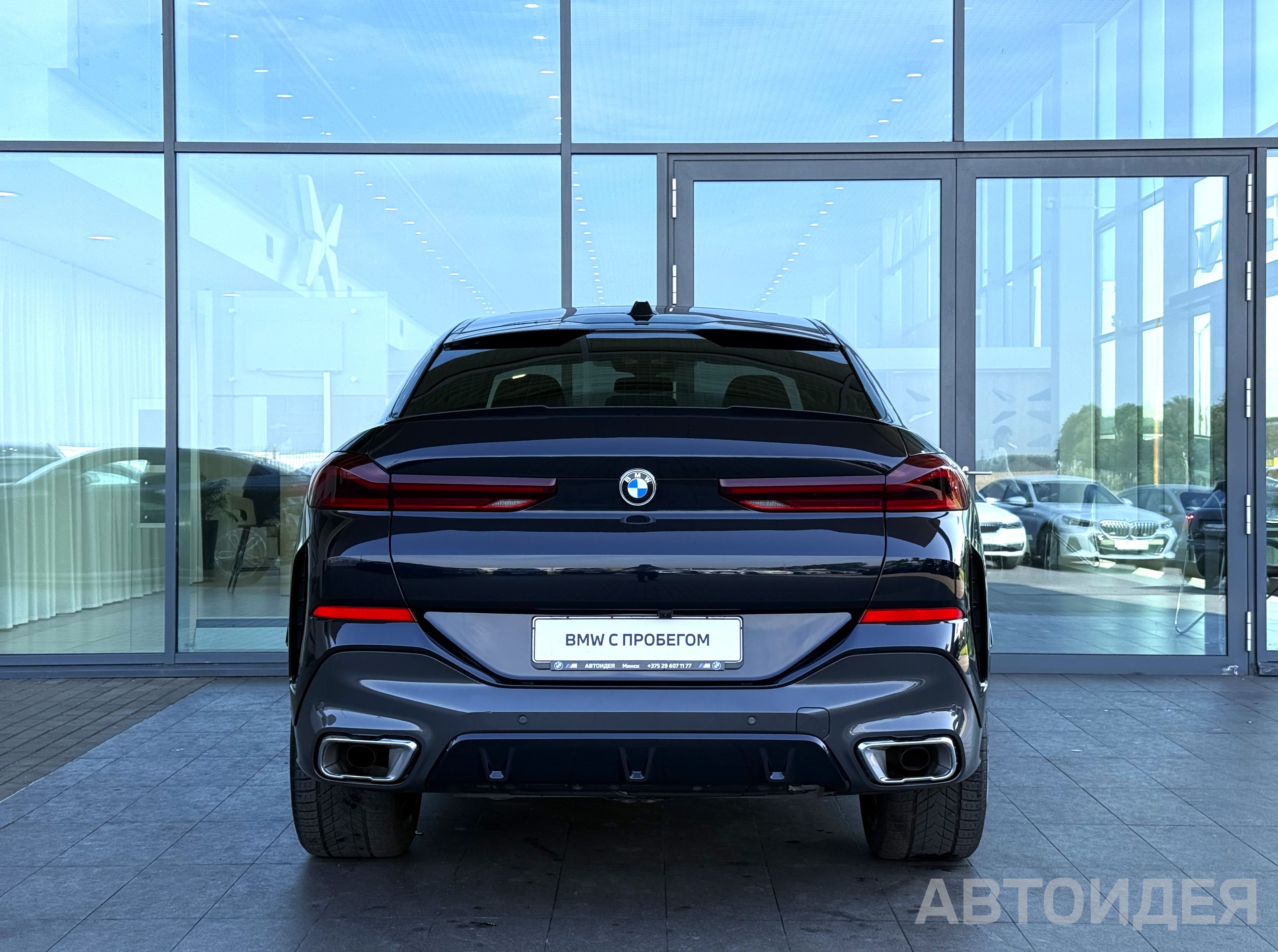 BMW X6 xDrive40i M Sport Черный Карбон металлик фото 4