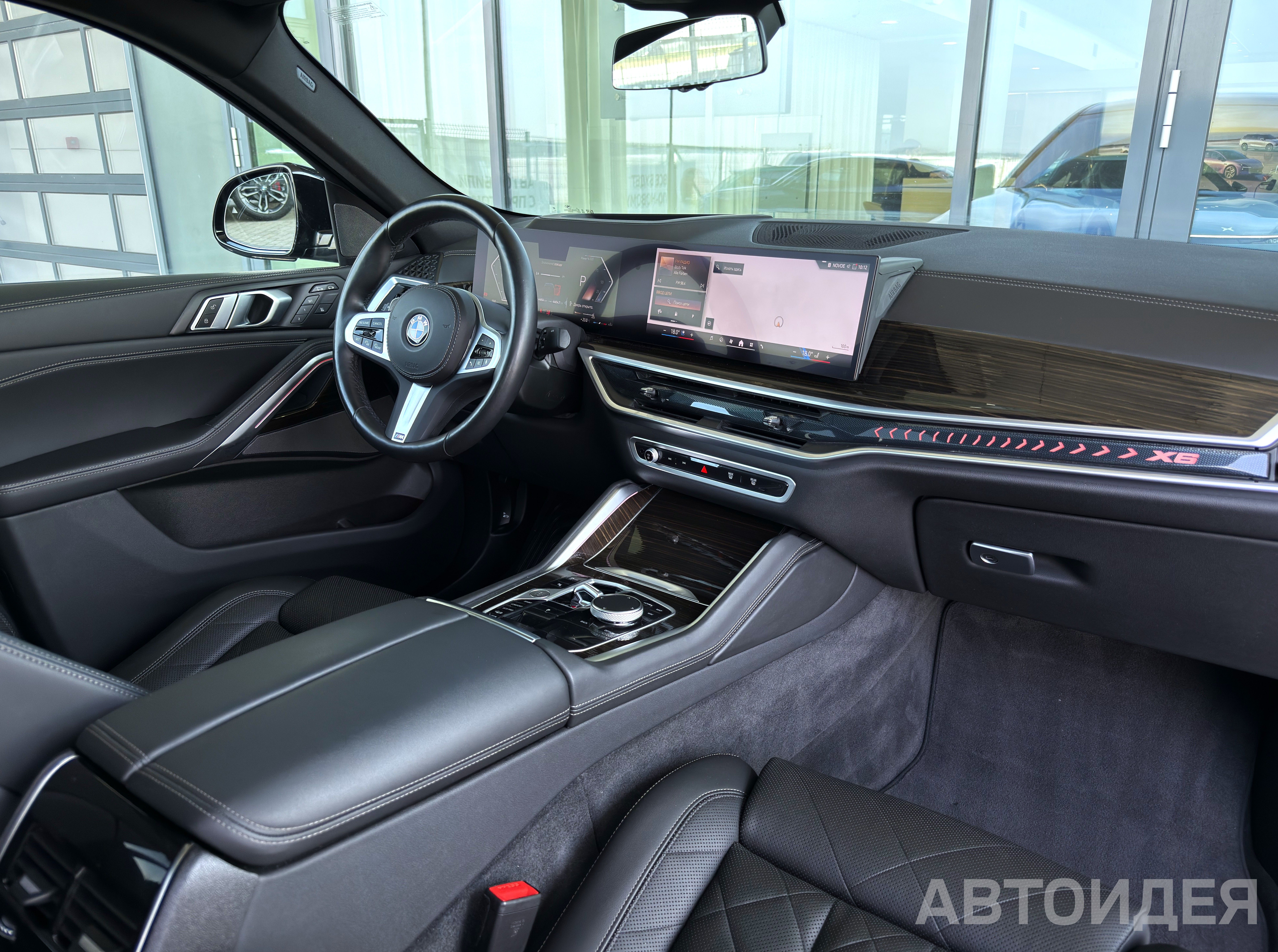 BMW X6 xDrive40i M Sport Черный Карбон металлик фото 5