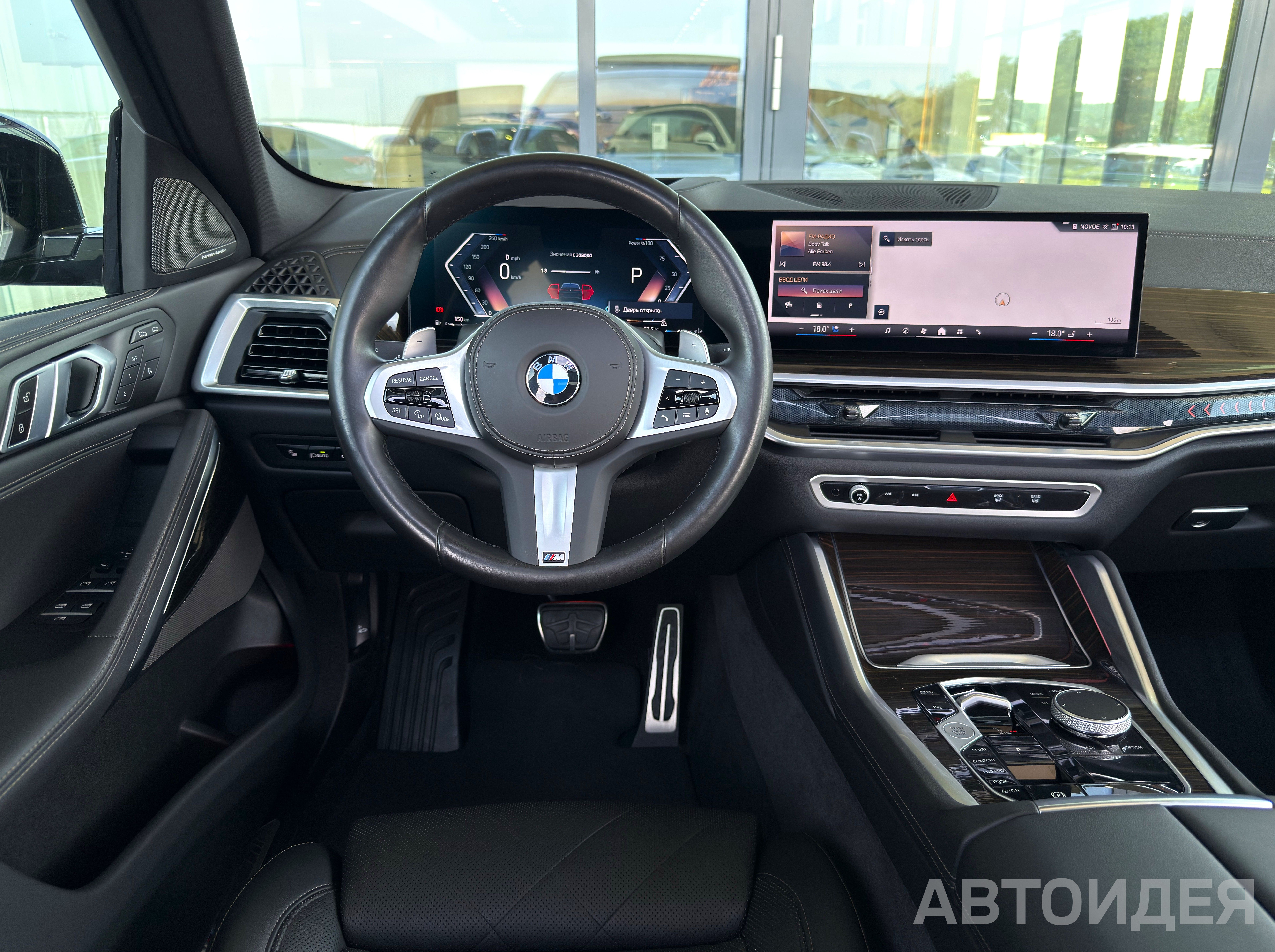 BMW X6 xDrive40i M Sport Черный Карбон металлик фото 7