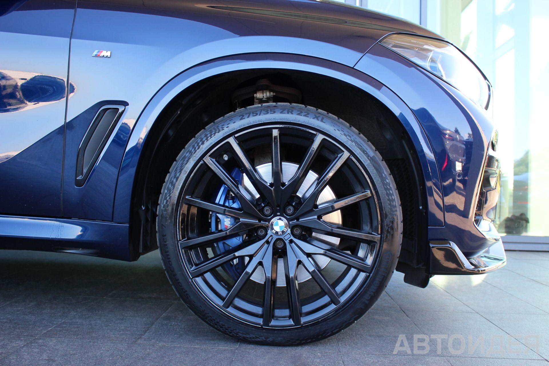 BMW X5 xDrive40d Синий Танзанит II металлик фото 6