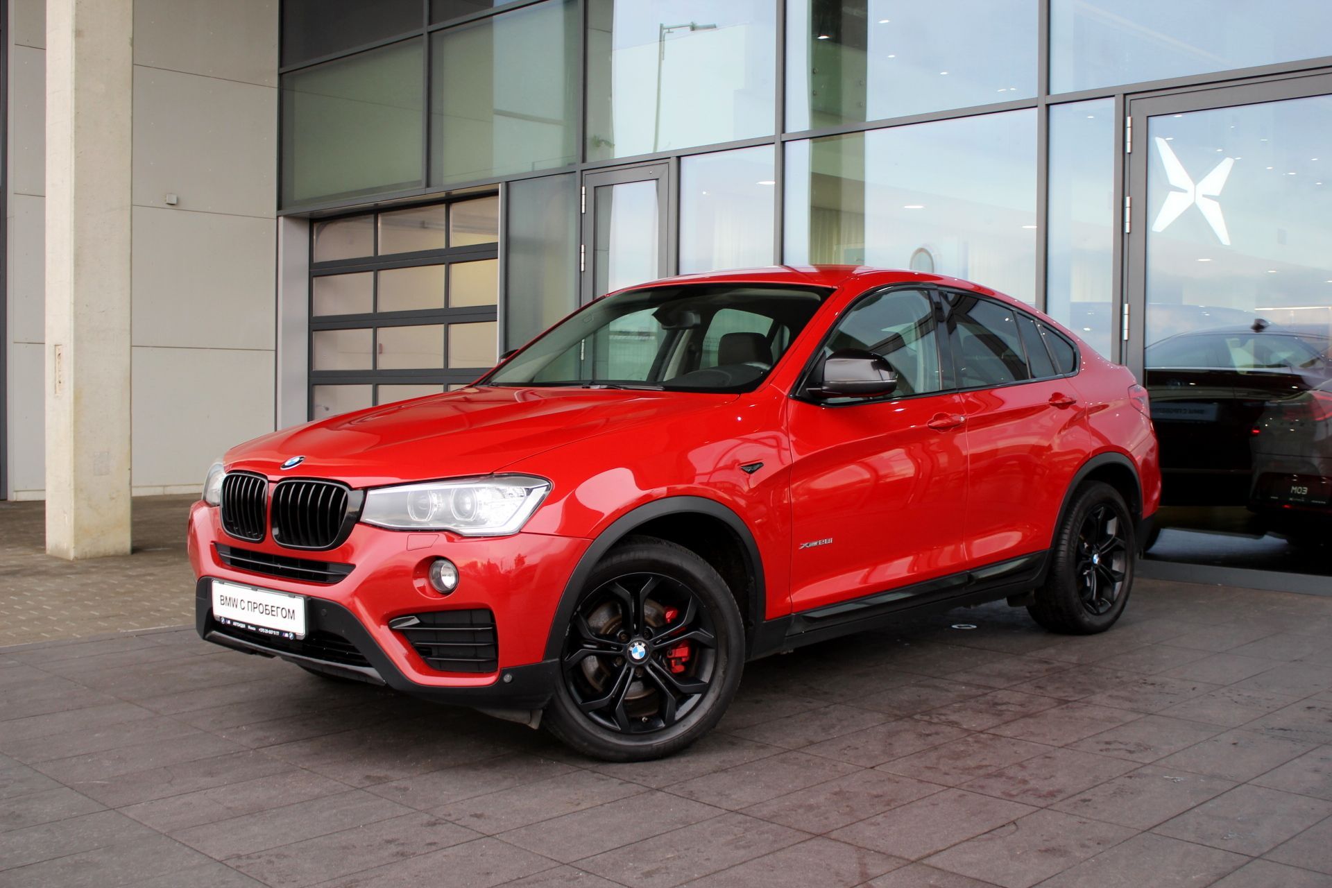 BMW X4 xDrive28i Красный Мельбурн металлик