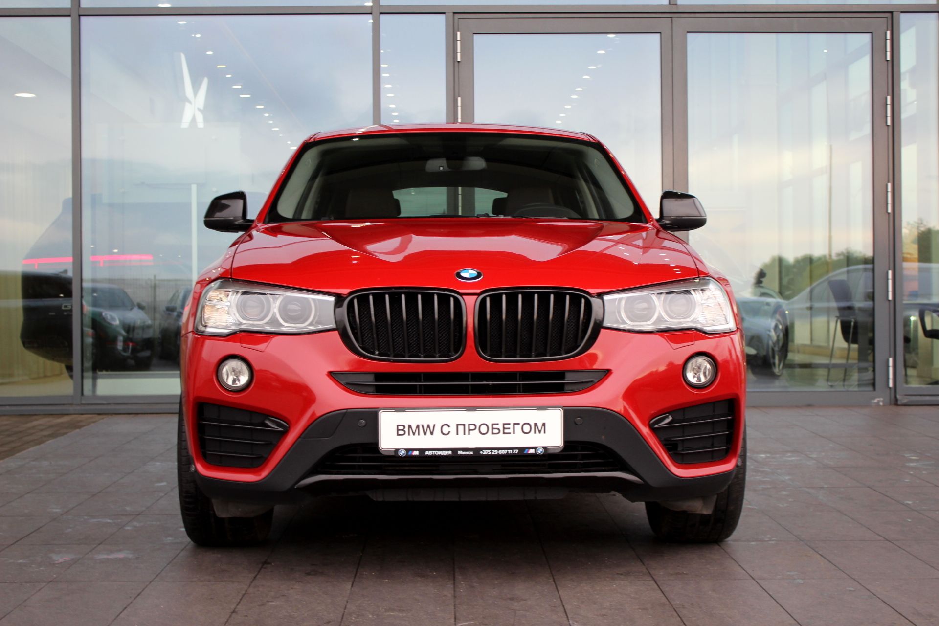 BMW X4 xDrive28i Красный Мельбурн металлик фото 4
