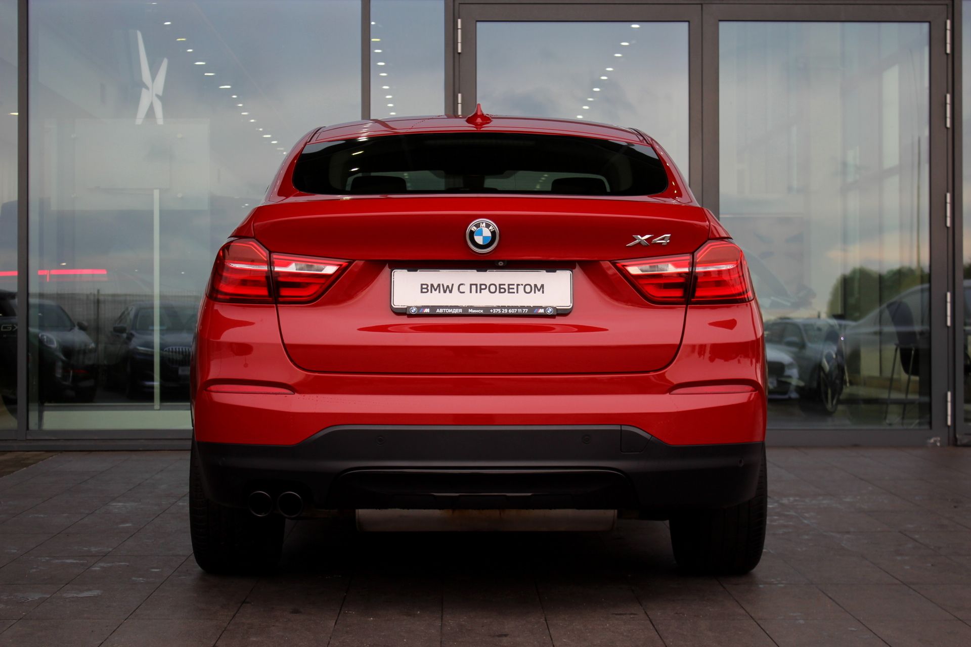 BMW X4 xDrive28i Красный Мельбурн металлик фото 5