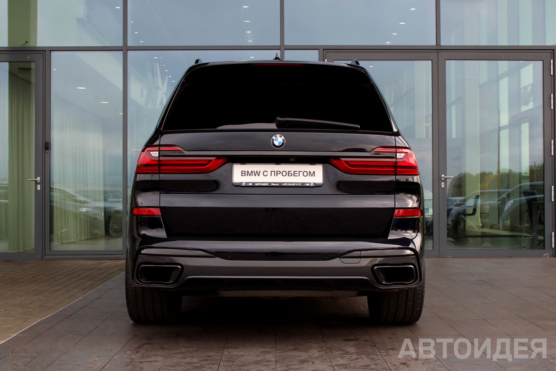 BMW X7 xDrive30d Черный Карбон металлик фото 5
